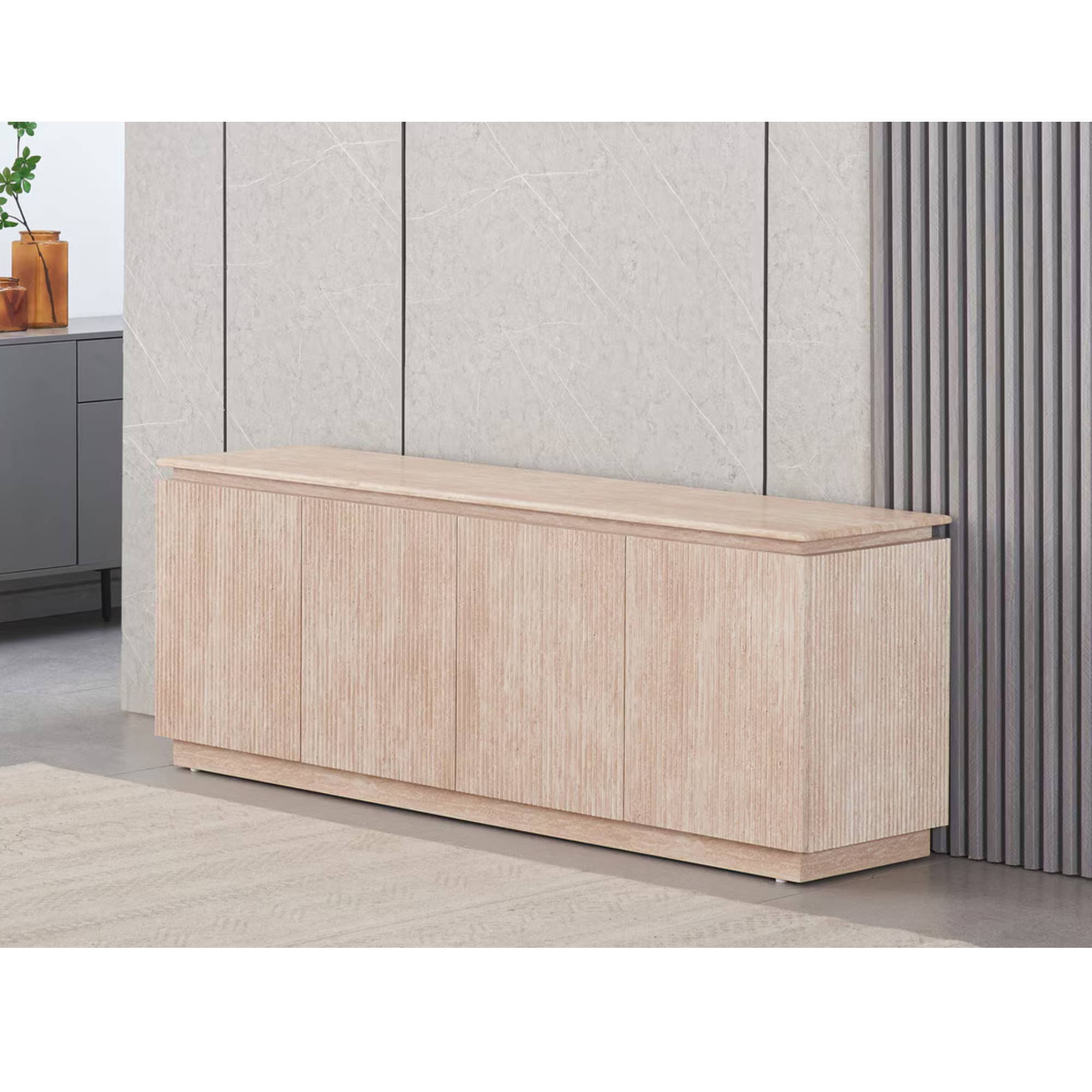 TRAVERTINE BUFFET | SIDEBOARD