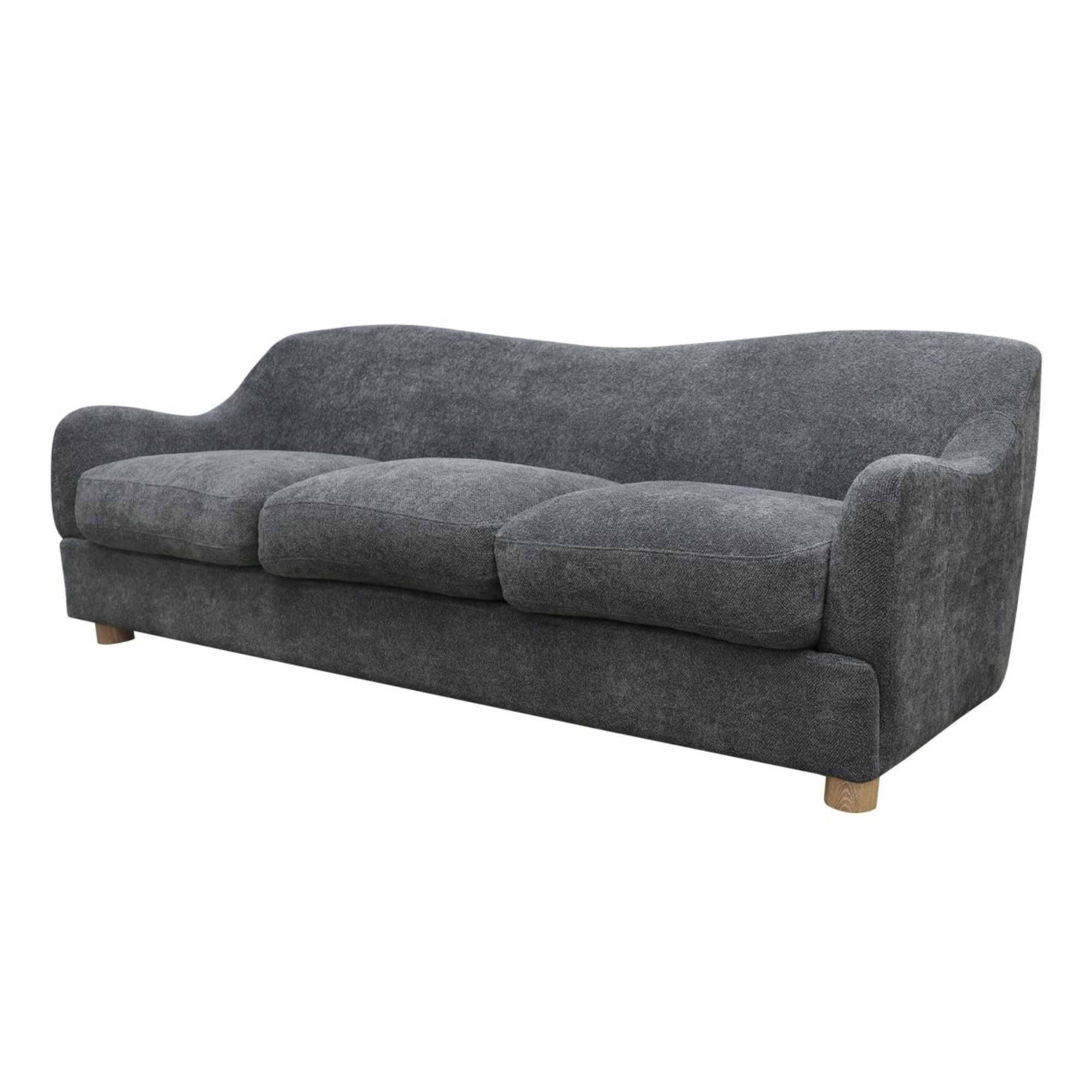 TEDDY 3 SEATER SOFA | SLATE