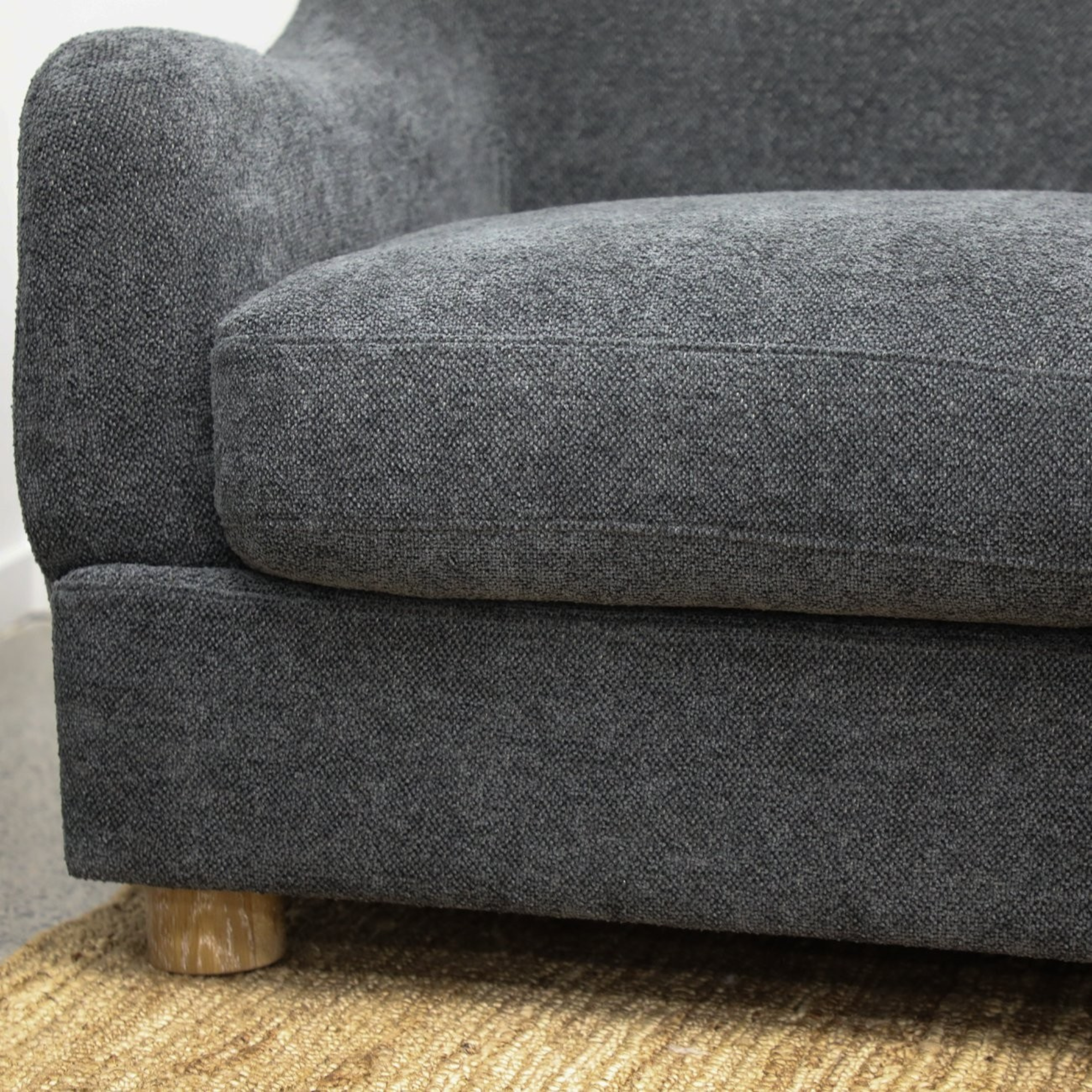 TEDDY 3 SEATER SOFA | SLATE