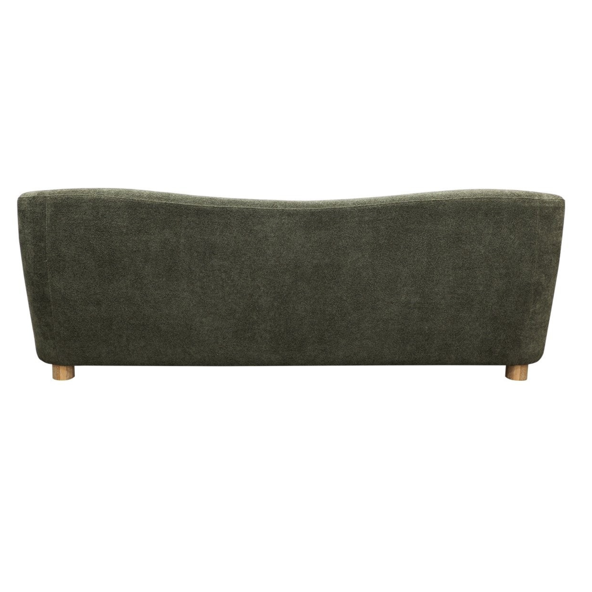 TEDDY 3 SEATER SOFA | OLIVE