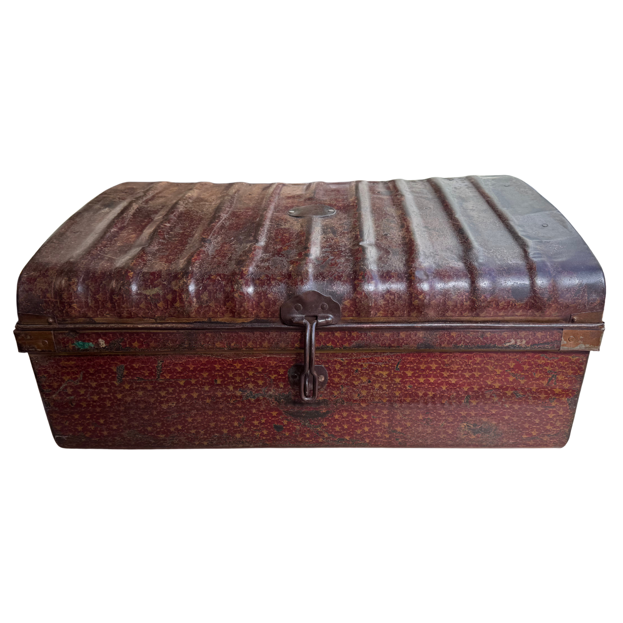 ORIGINAL TRAVELLERS TRUNK | RED & BLUE