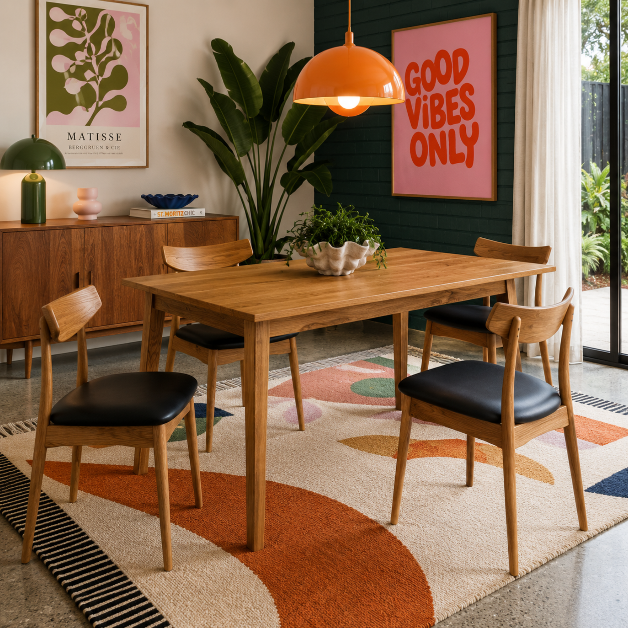 Tuscan 150 Dining Table | Solid Oak