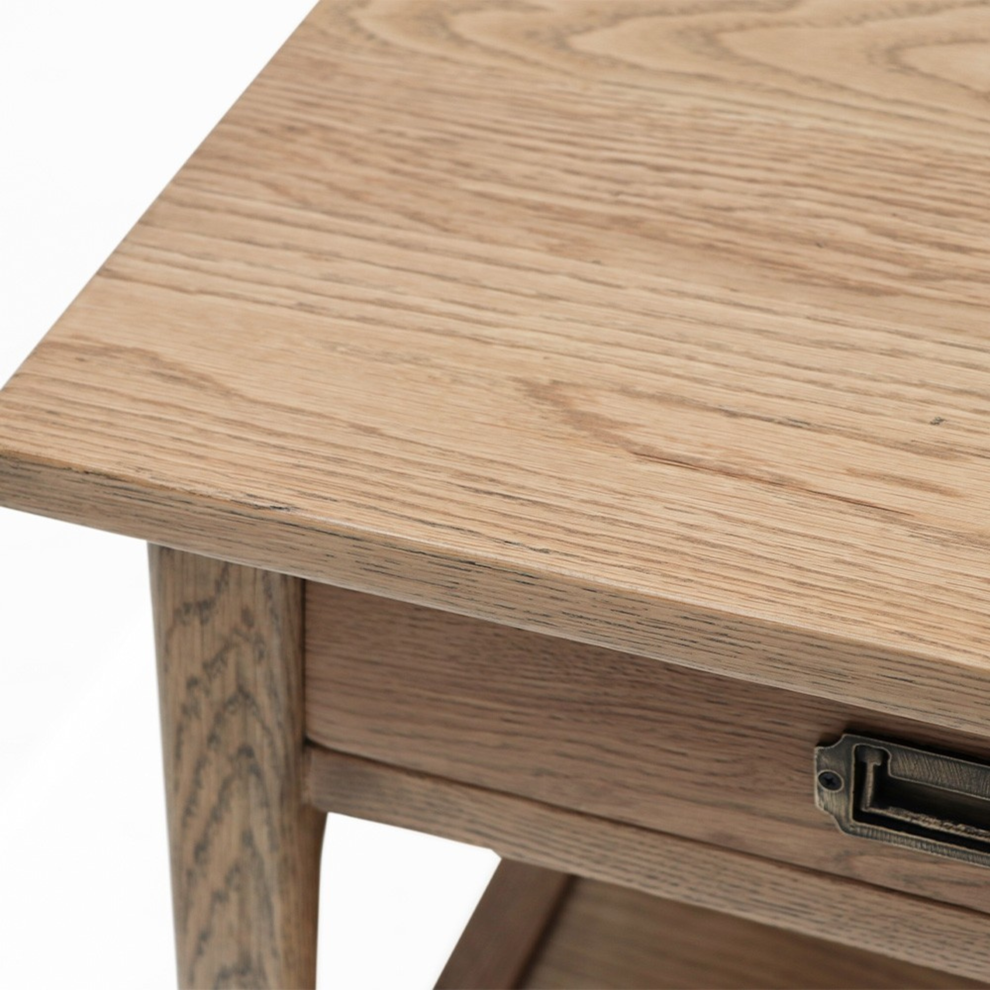 Vaasa 2 Drawer Coffee Table | Solid Oak