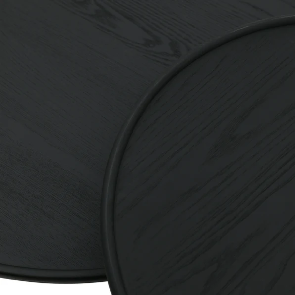 Vardo Tall Nesting Table | Black Ash