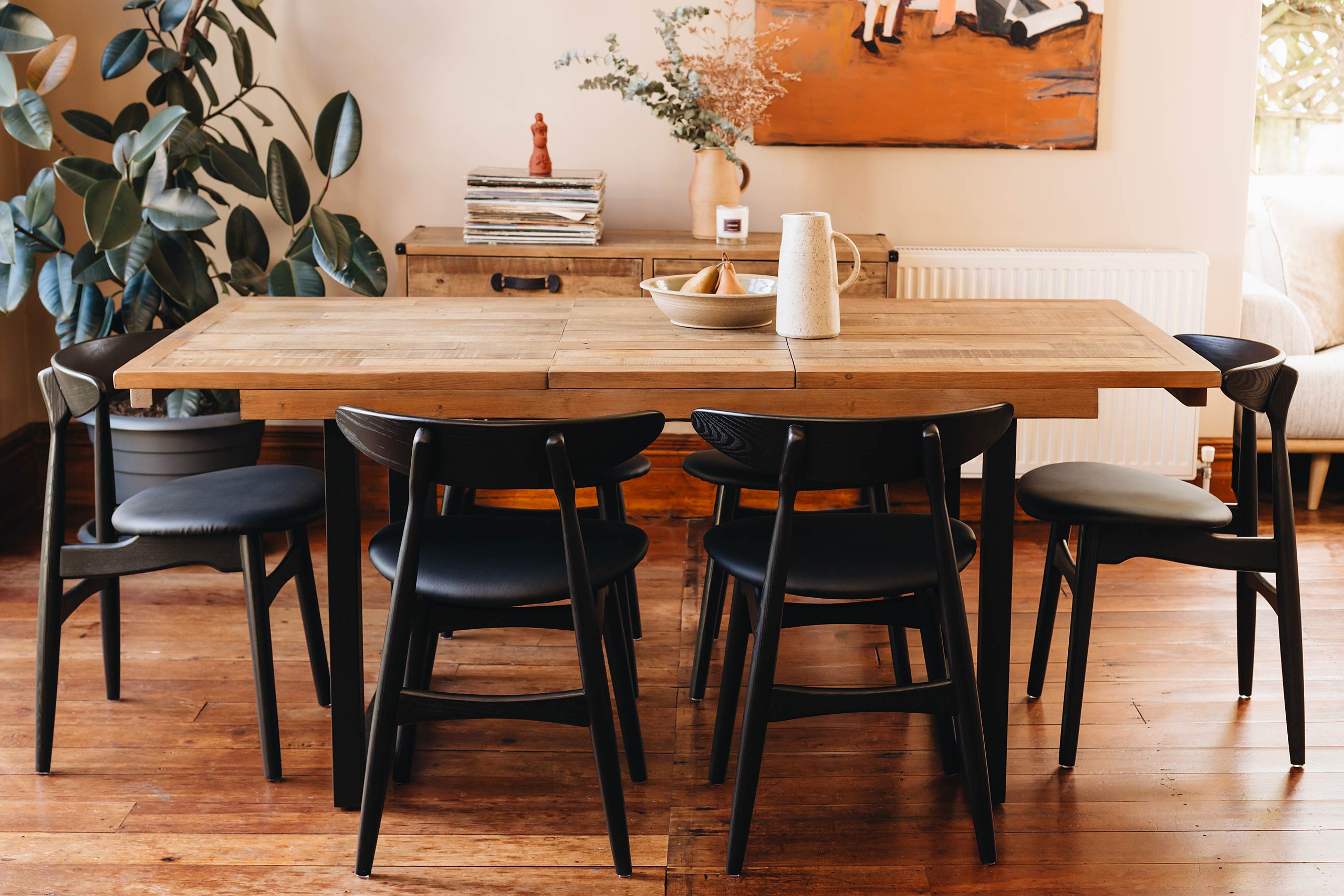 WOODENFORGE 1400 EXTENSION DINING TABLE