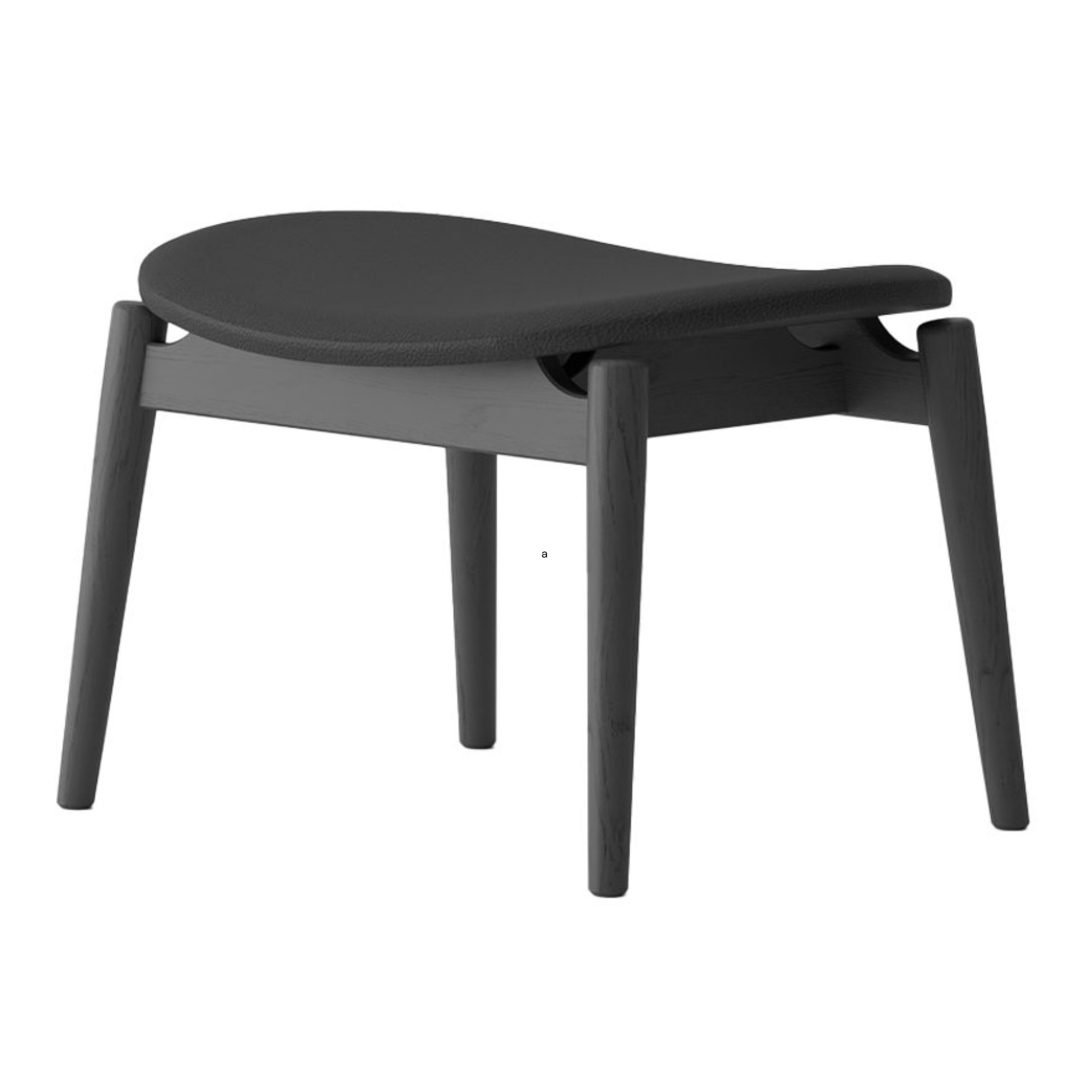 ALTA FOOTSTOOL | BLACK