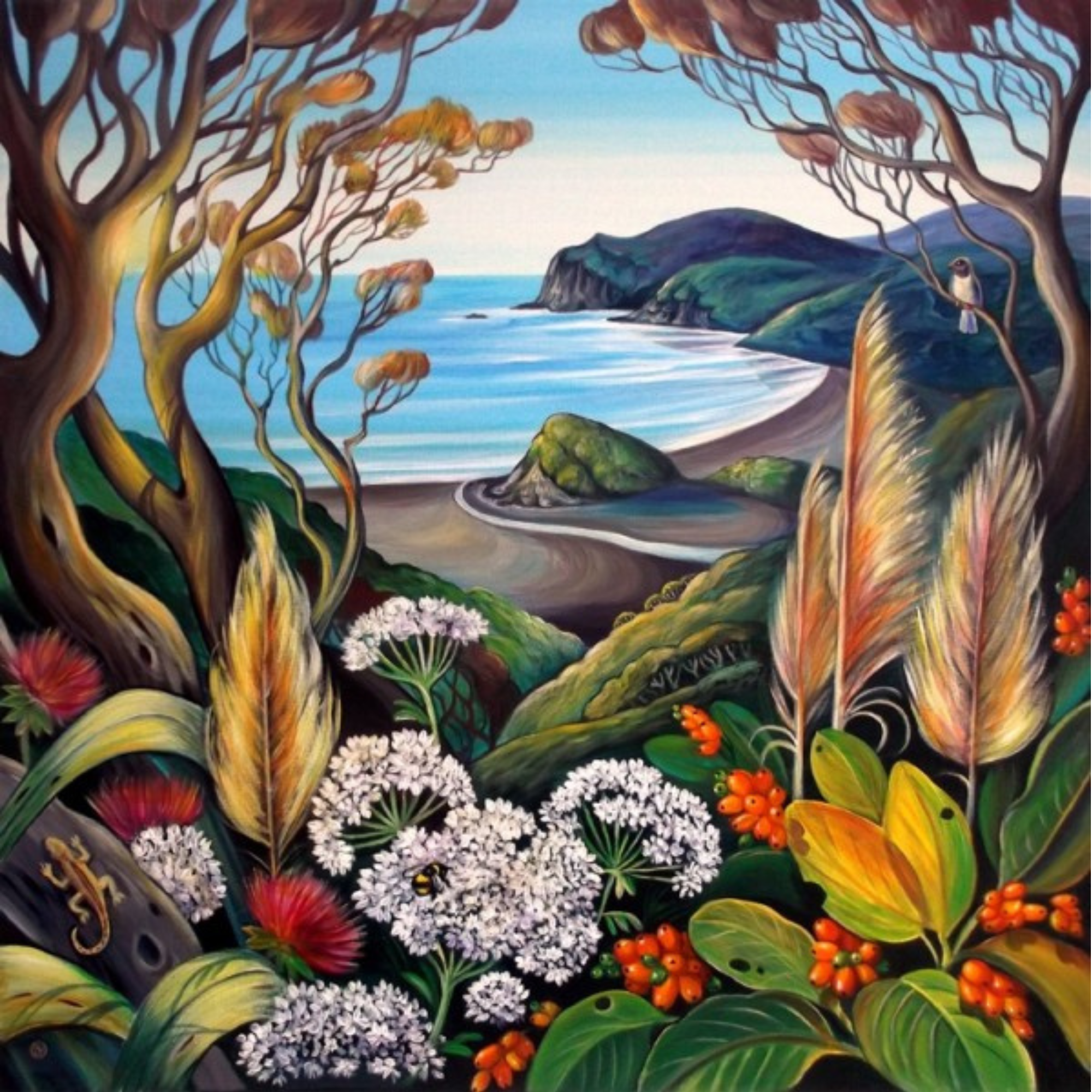 ANAWHATA | CANVAS READY TO HANG | IRINA VELMAN | NZ MADE