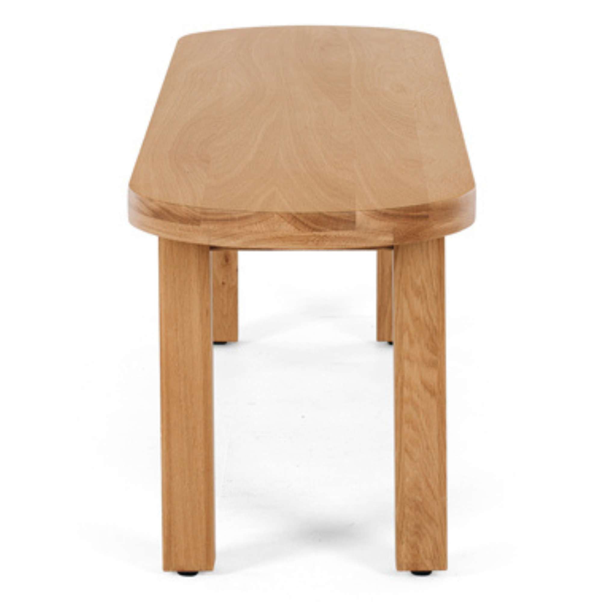 Arc Bench Seat | Natural Oak