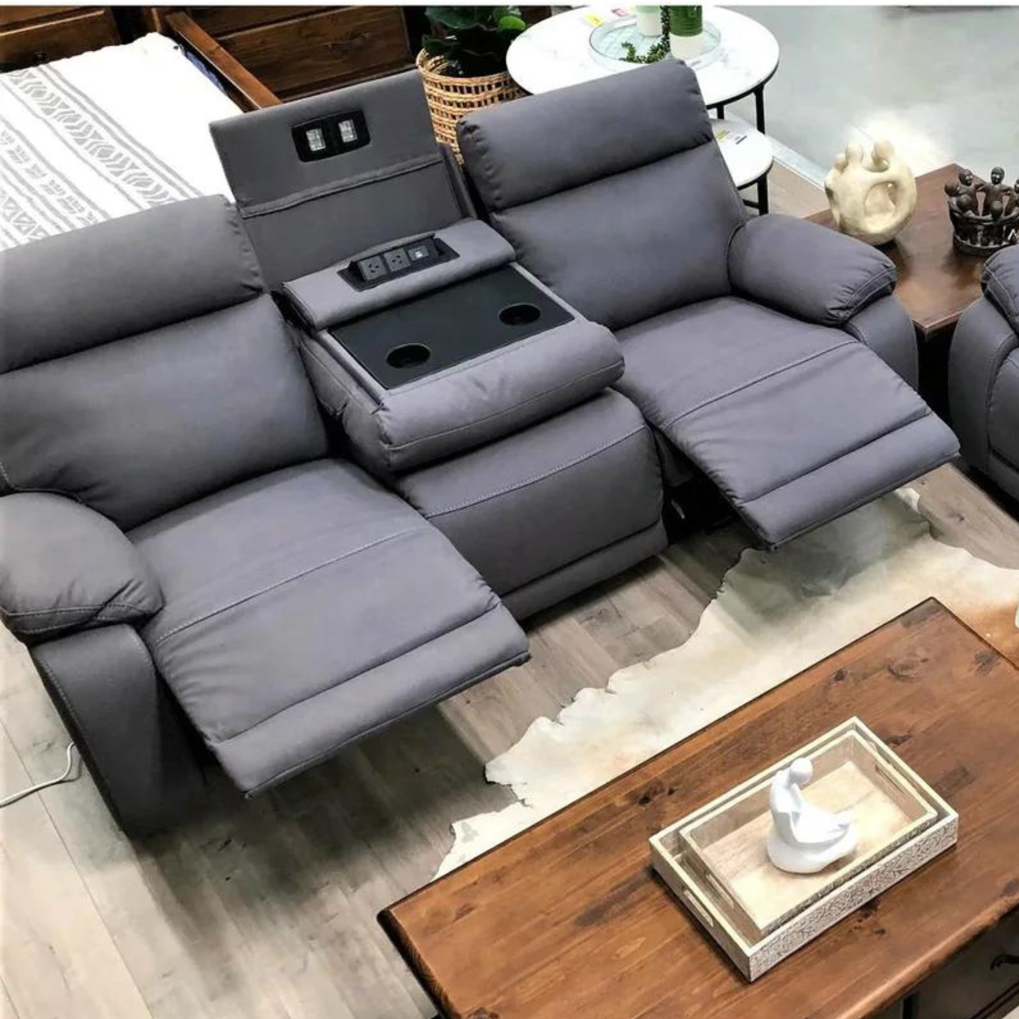 Atlanta Reclining Lounge Suite | Rhino Ash