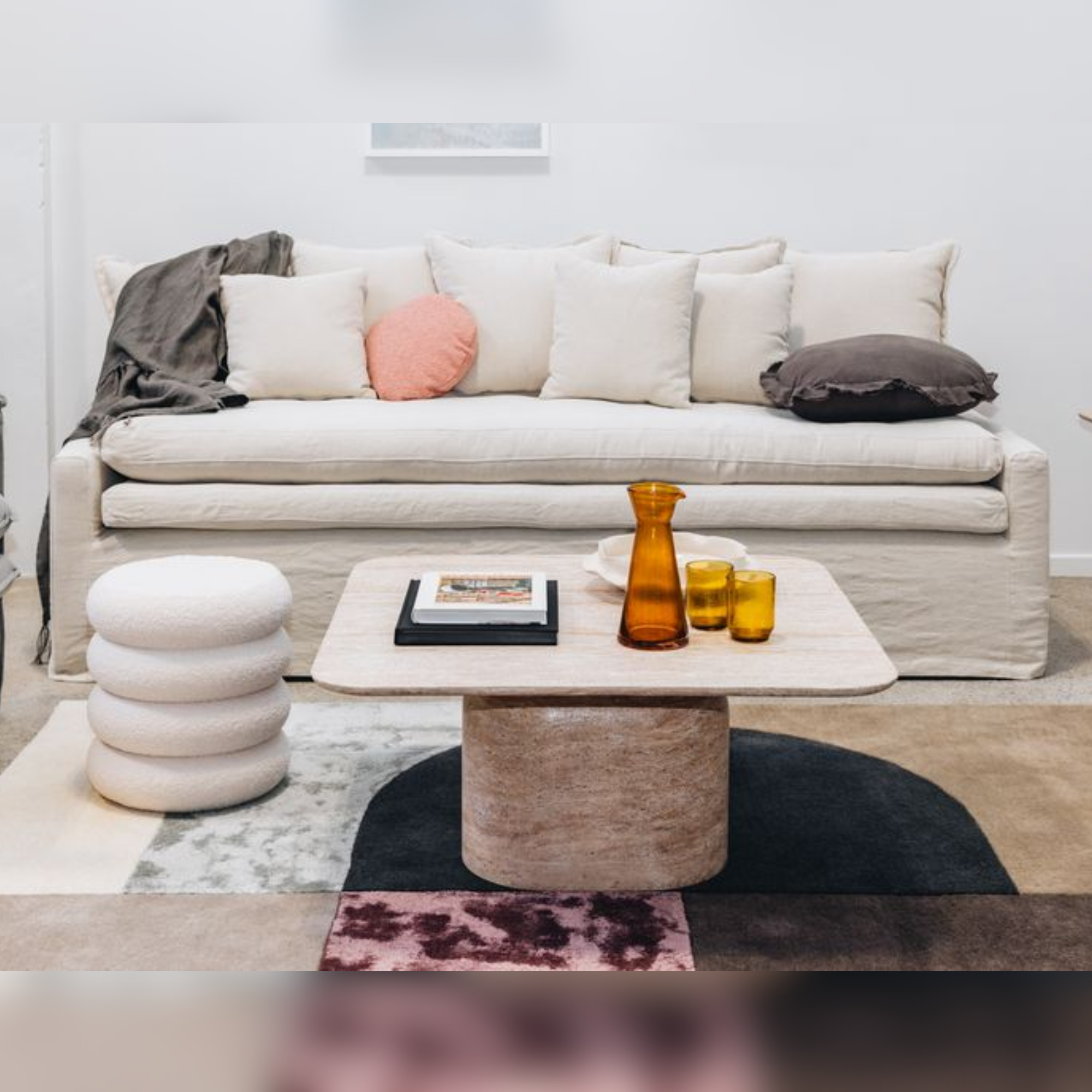 AURA CONCRETE COFFEE TABLE