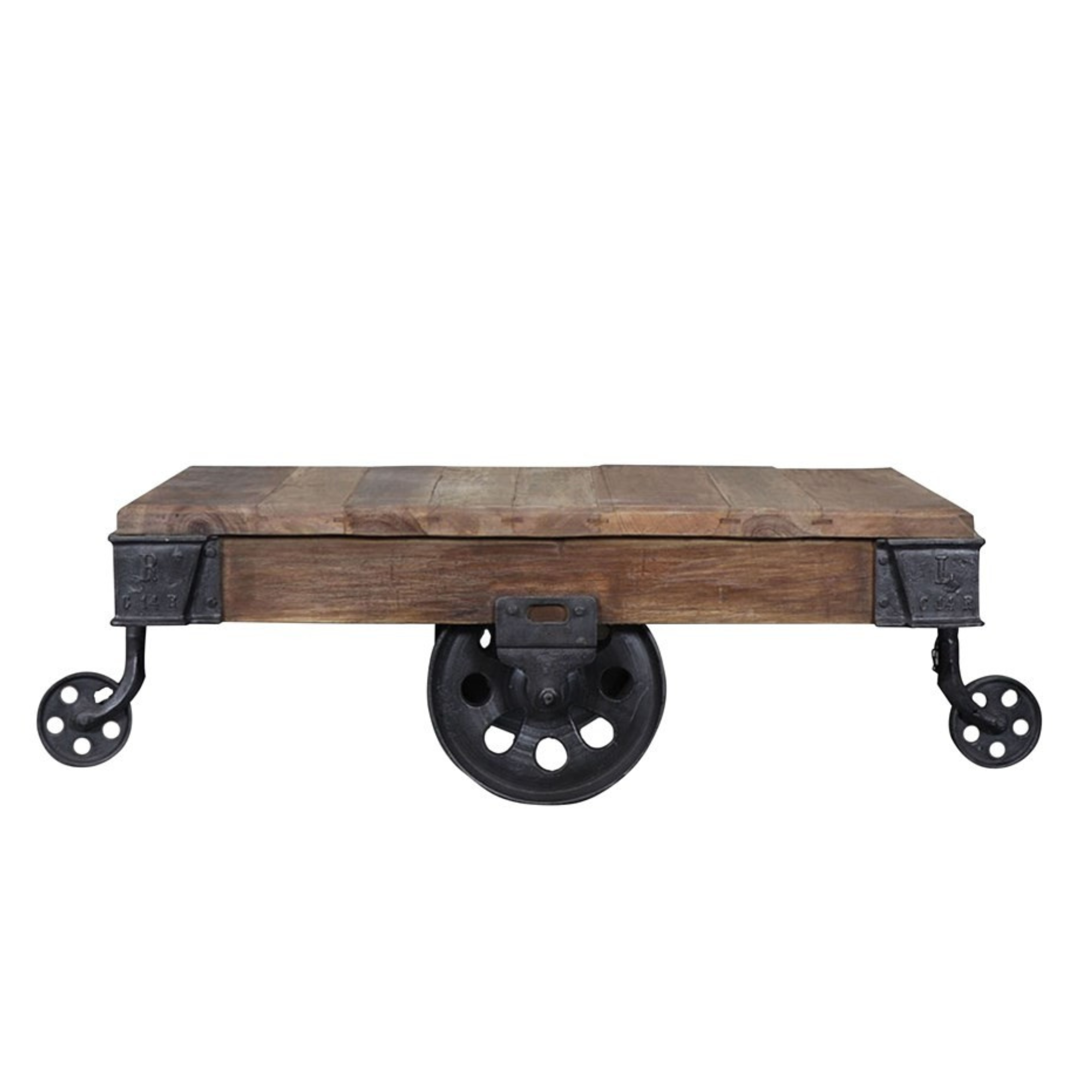 Baggage Trolley Coffee Table | Natural