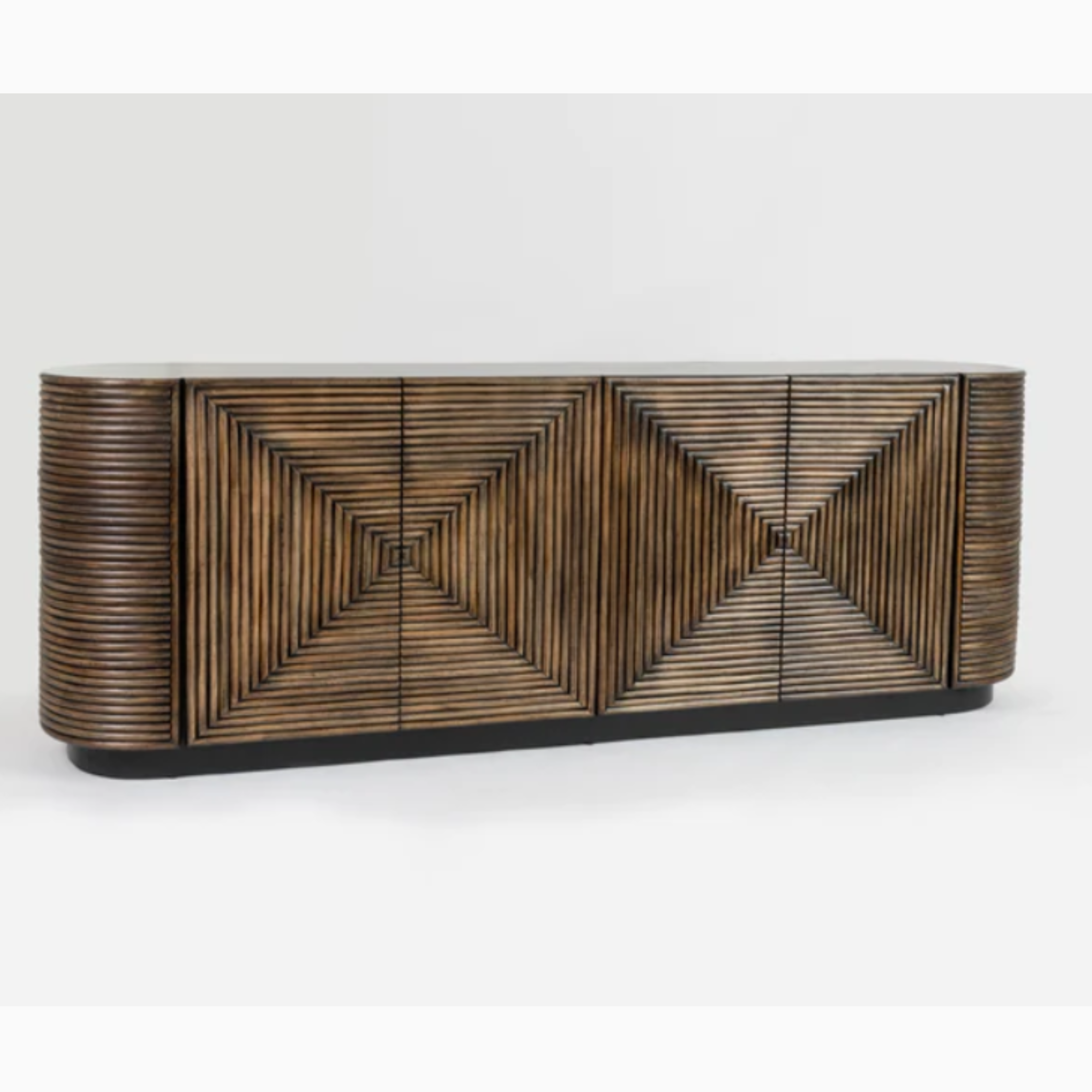 BERMUDA 4 DOOR SIDEBOARD | OAK & CANE