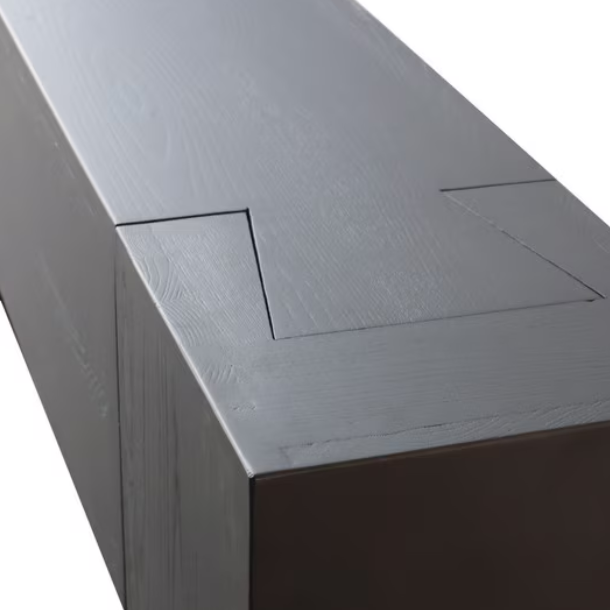 Block Antique Elm Console | Black