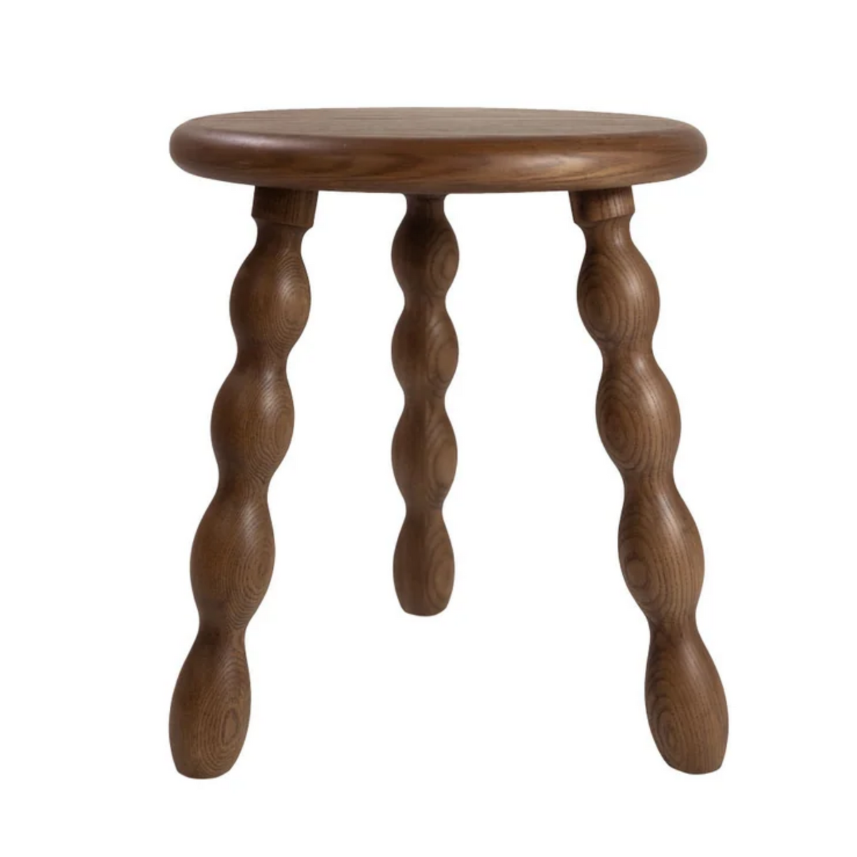 Bobbin Stool | Walnut Oak