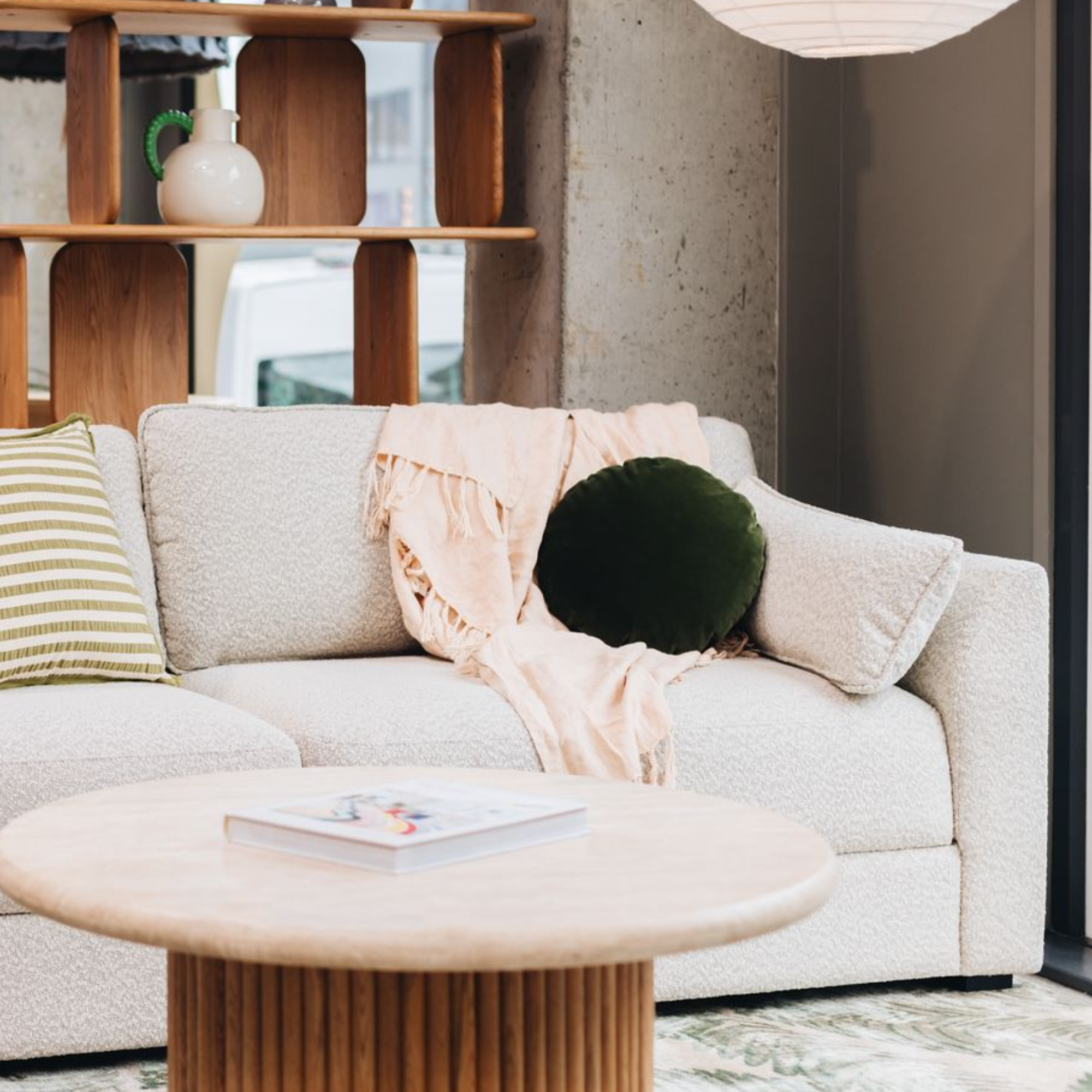 Bonnie 3 Seater Sofa | Pumice