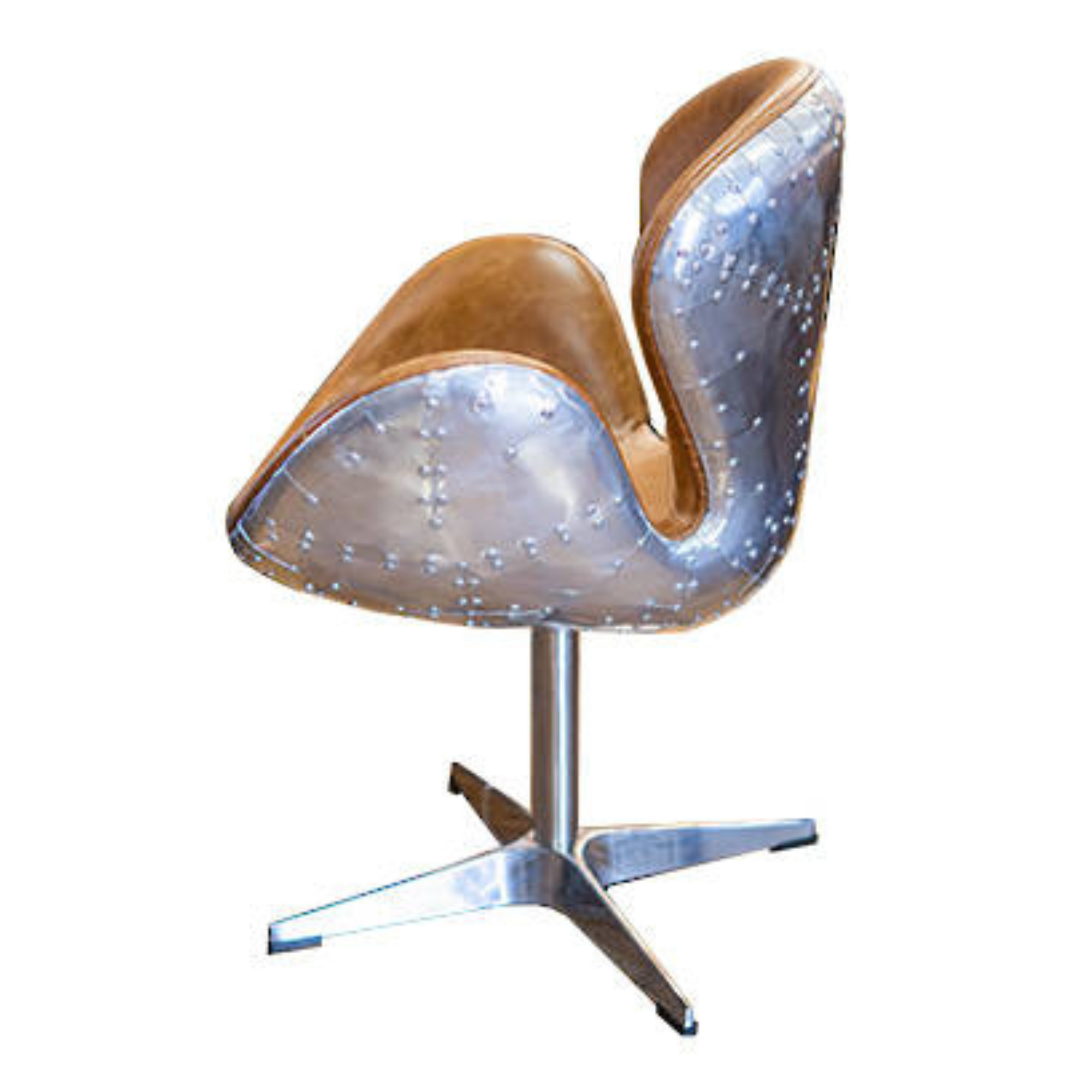 BOSTON SWIVEL CHAIR | CUBA BROWN