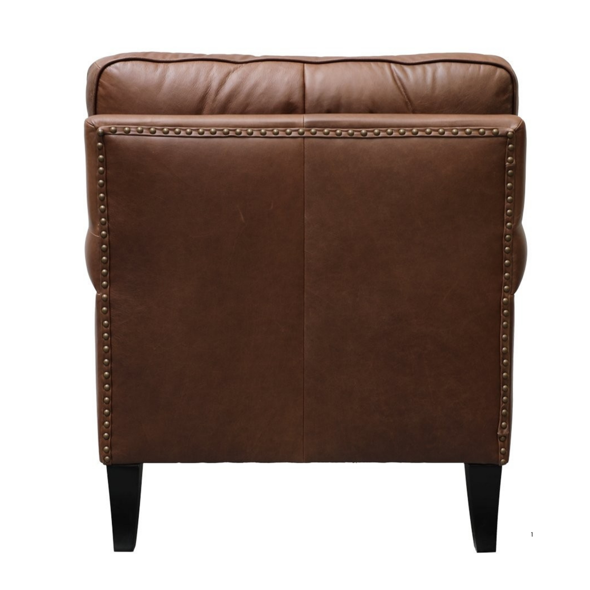 Brunton Armchair | Nutmeg Leather