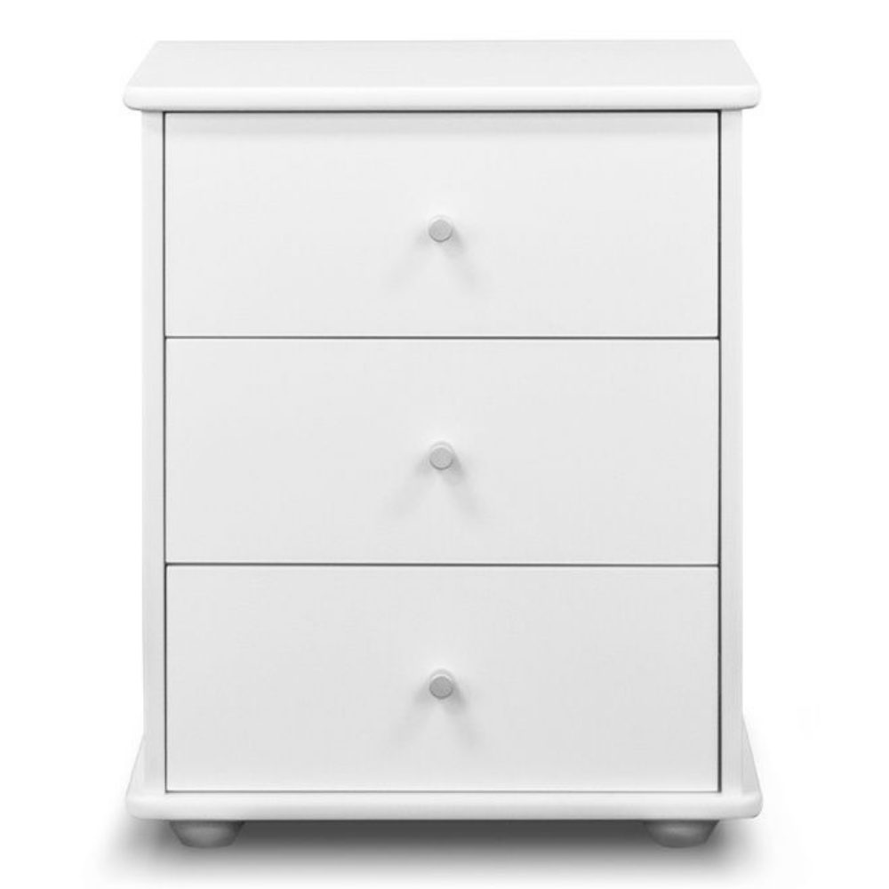 CARNIVAL 3 DRAWER BEDSIDE CABINET