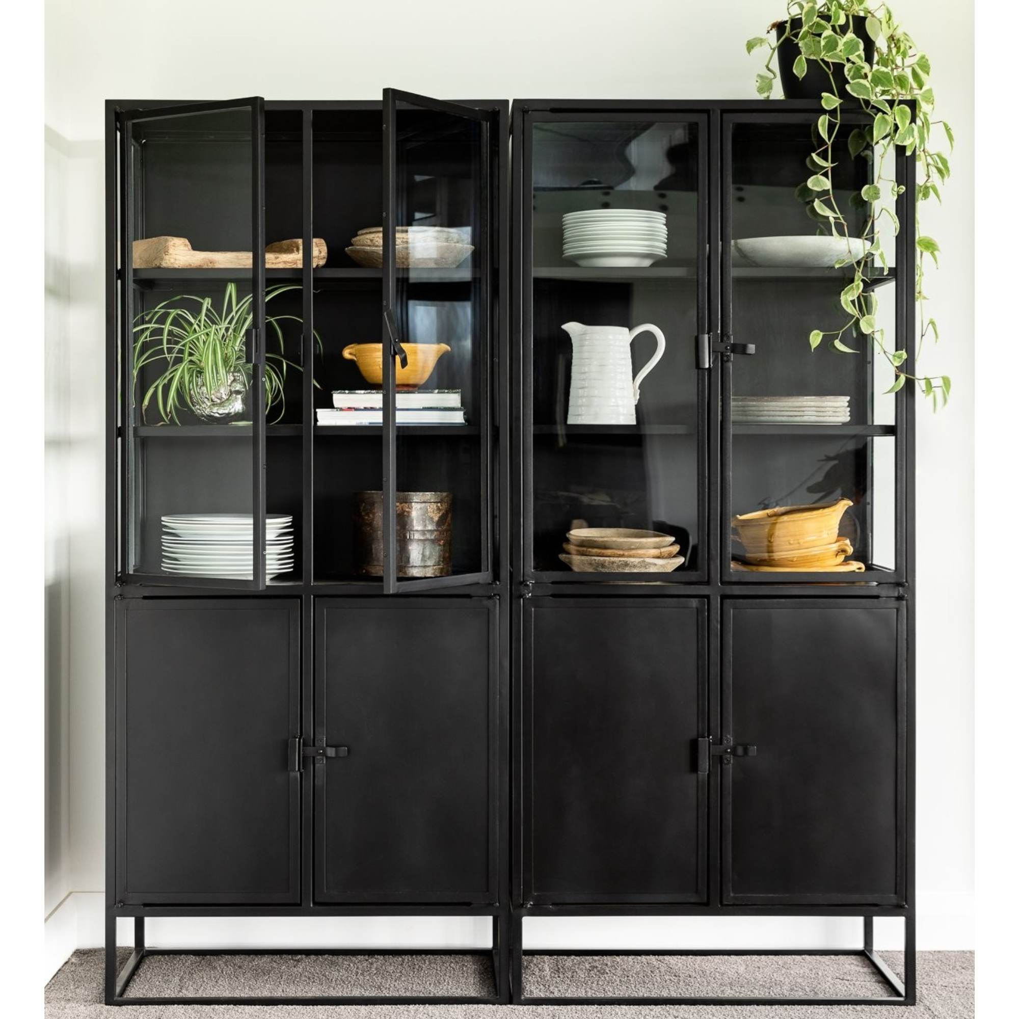 Carson Metal Display Cabinet
