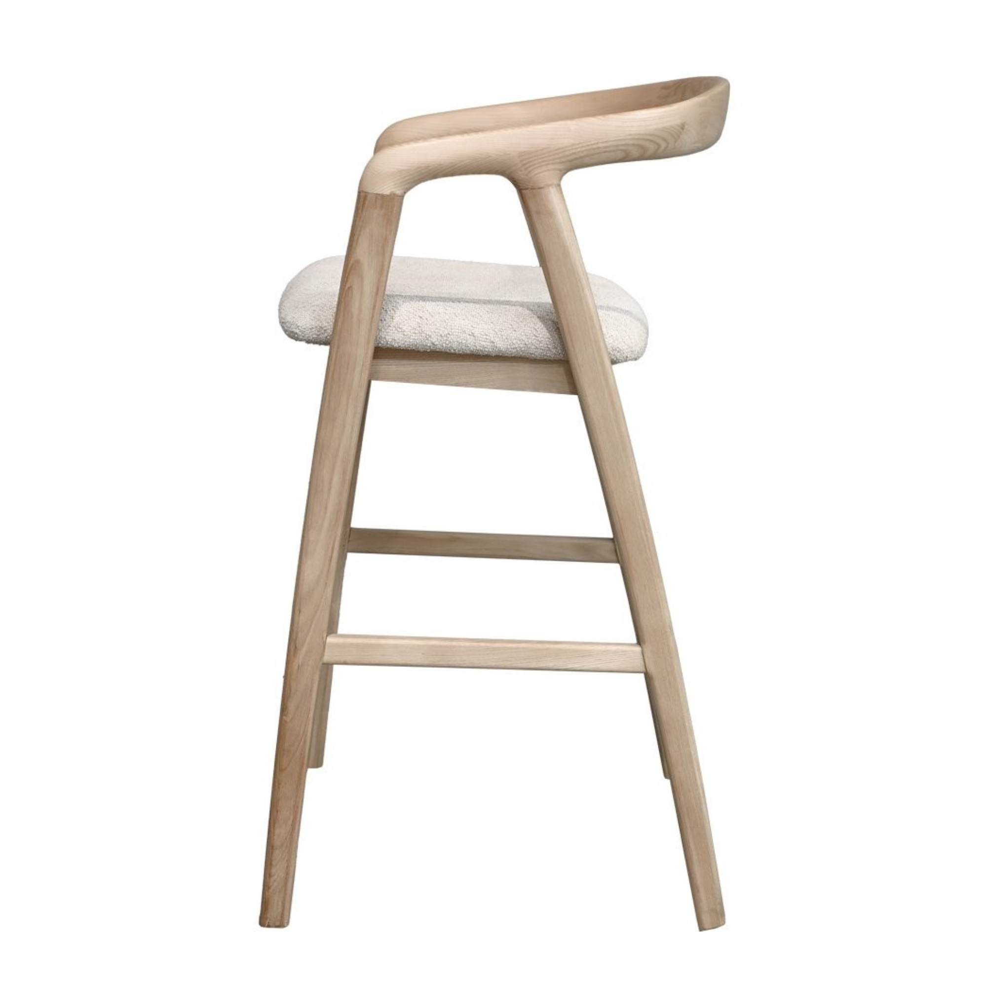 CASPER BAR STOOL | NATURAL OR BLACK