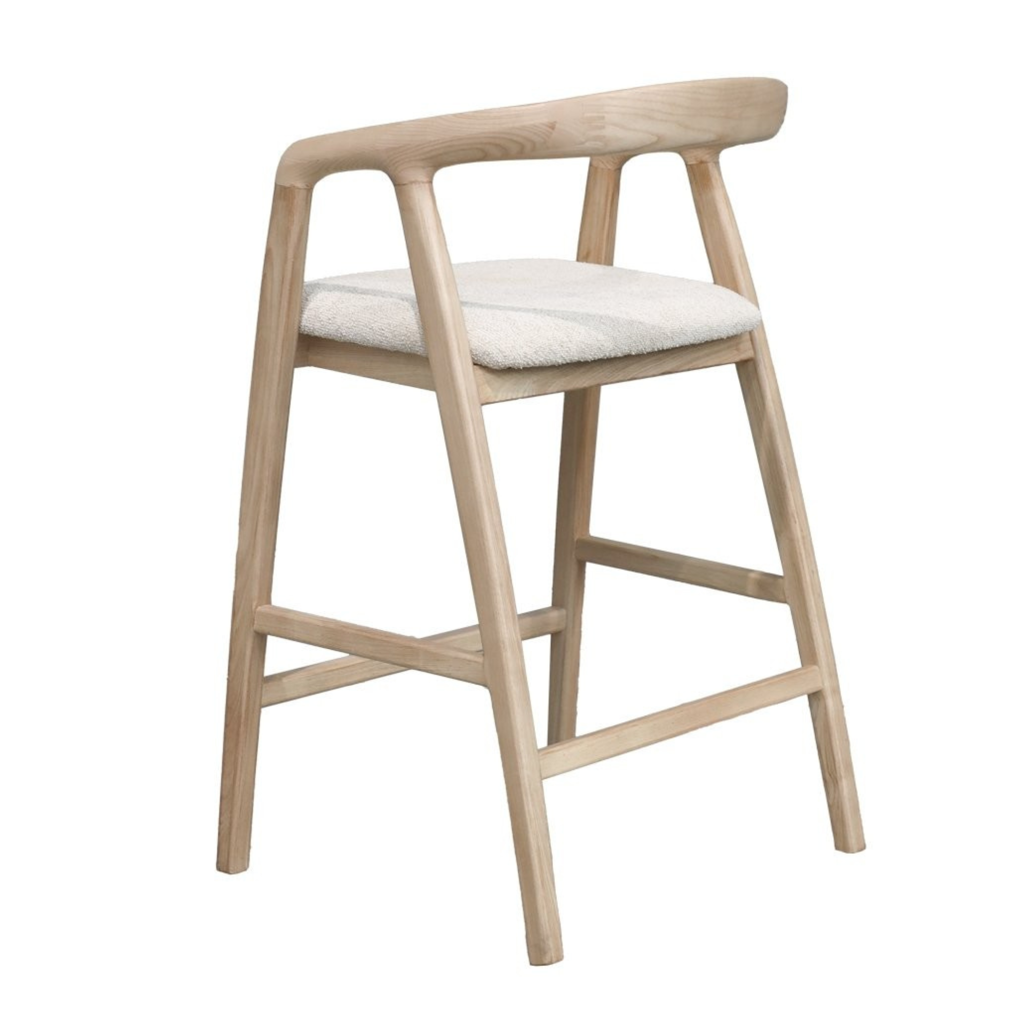 CASPER BAR STOOL | NATURAL OR BLACK