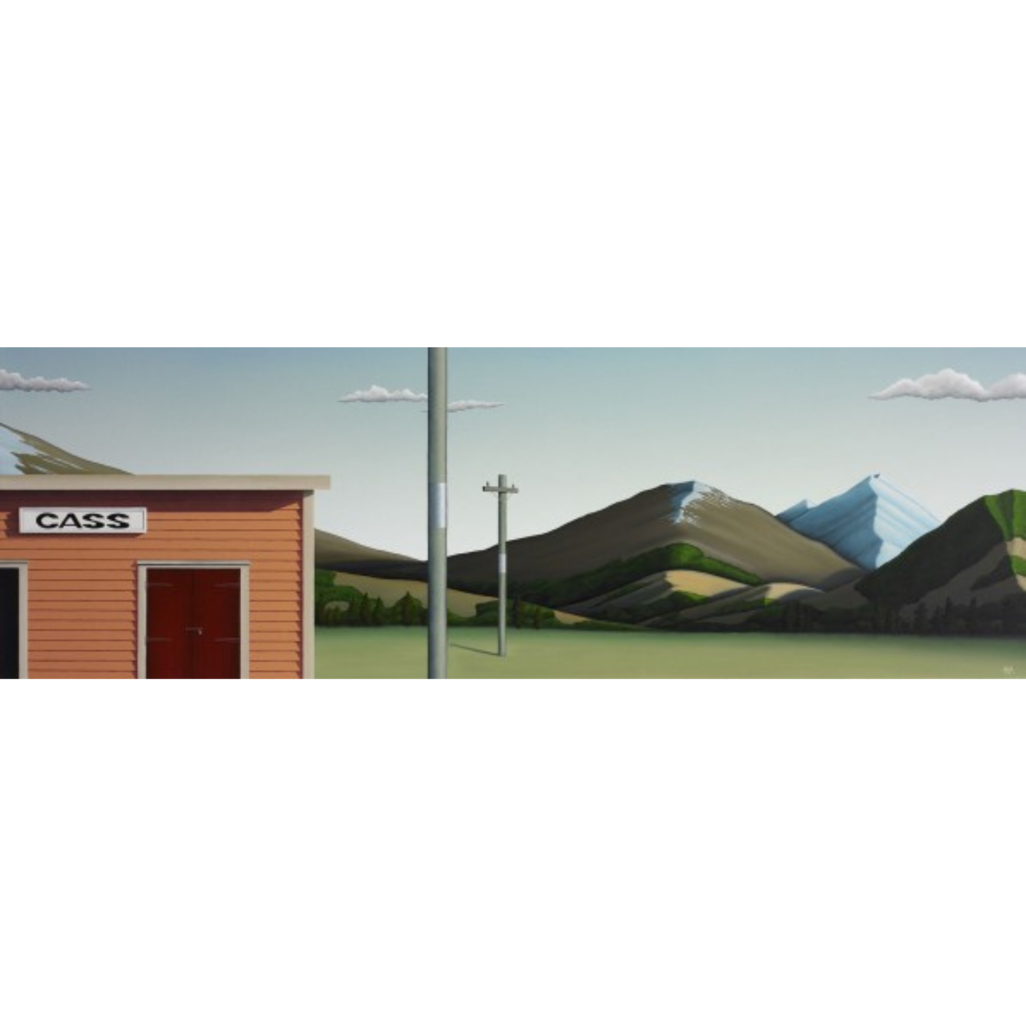 CASS | BOX FRAME READY TO HANG | HAMISH ALLAN | NZ MADE