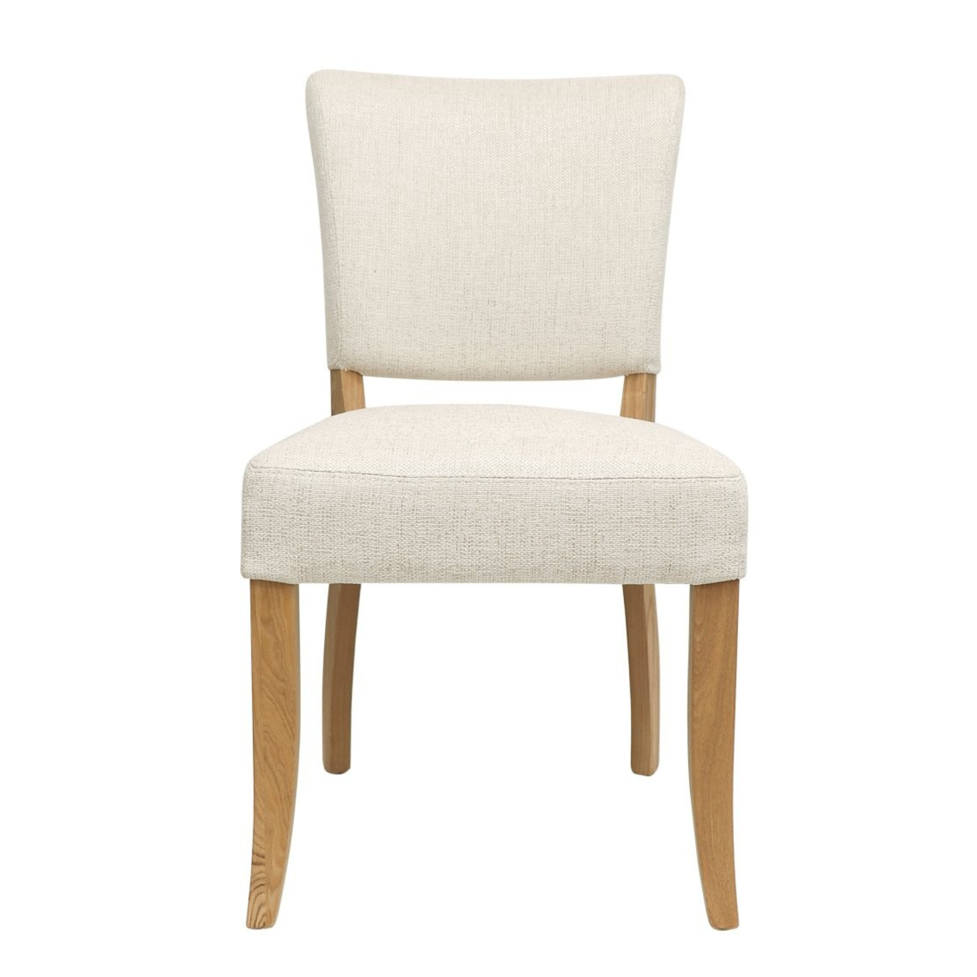 CHELSEA FABRIC DINING CHAIR | CREAM