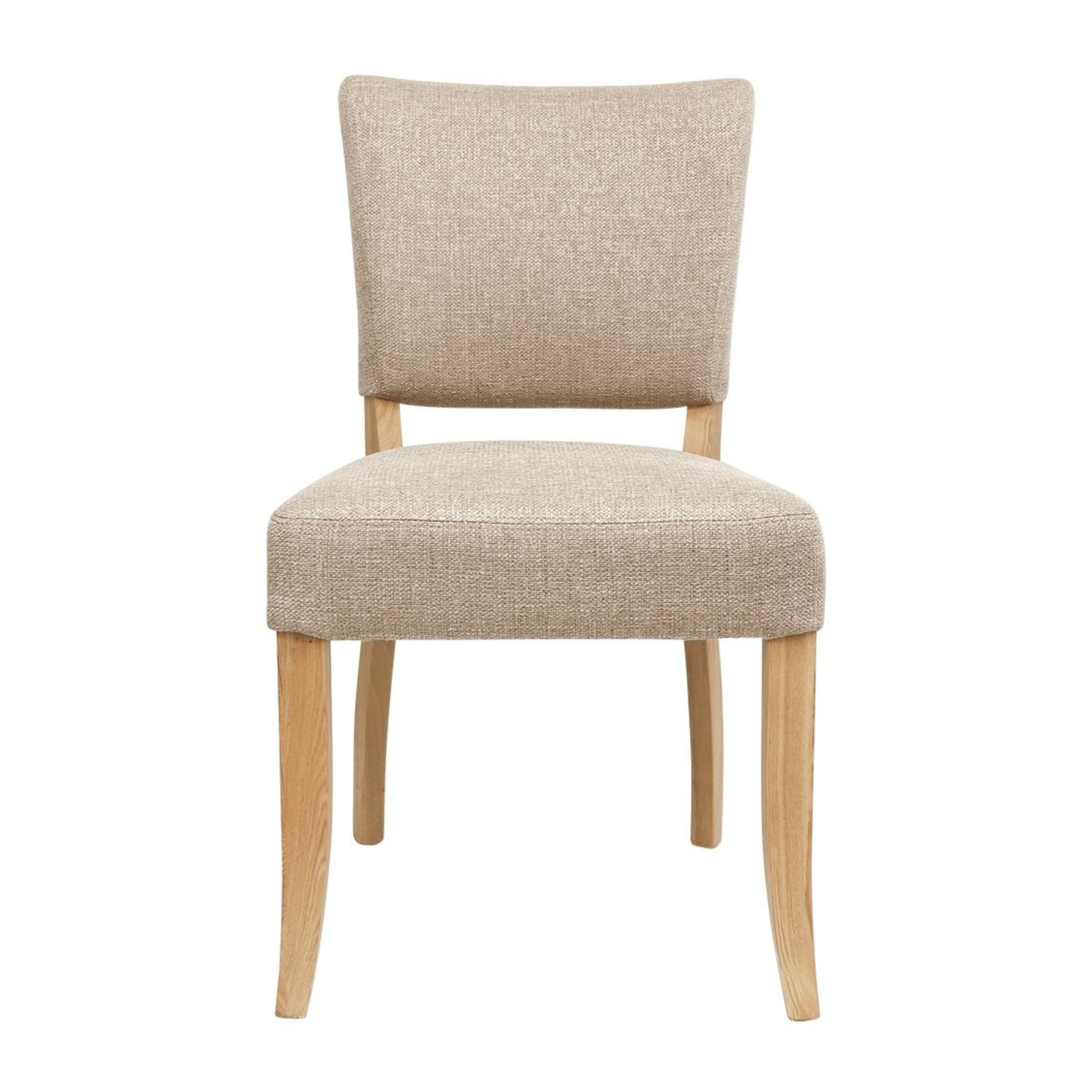 CHELSEA FABRIC DINING CHAIR | NATURAL