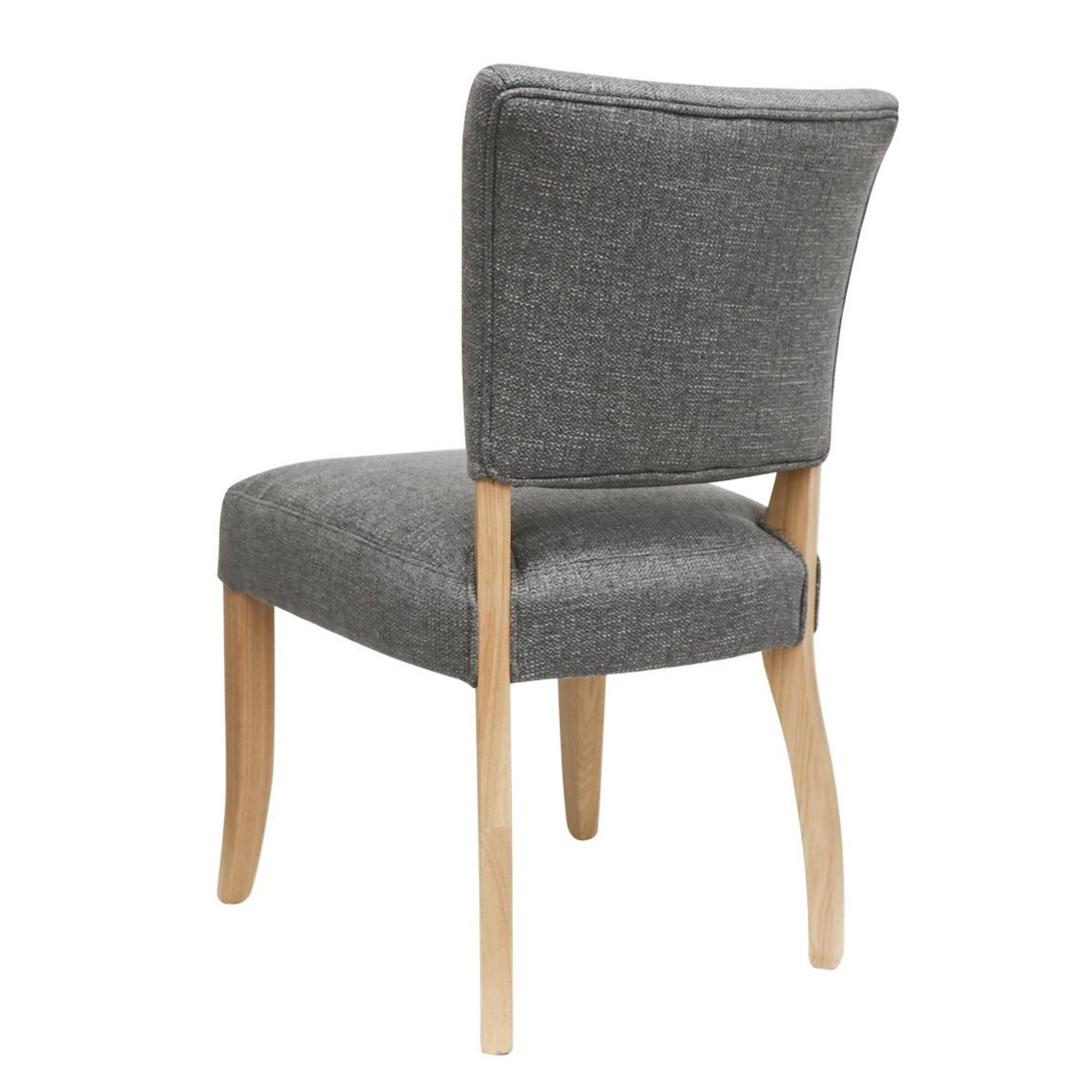 CHELSEA FABRIC DINING CHAIR | GREY