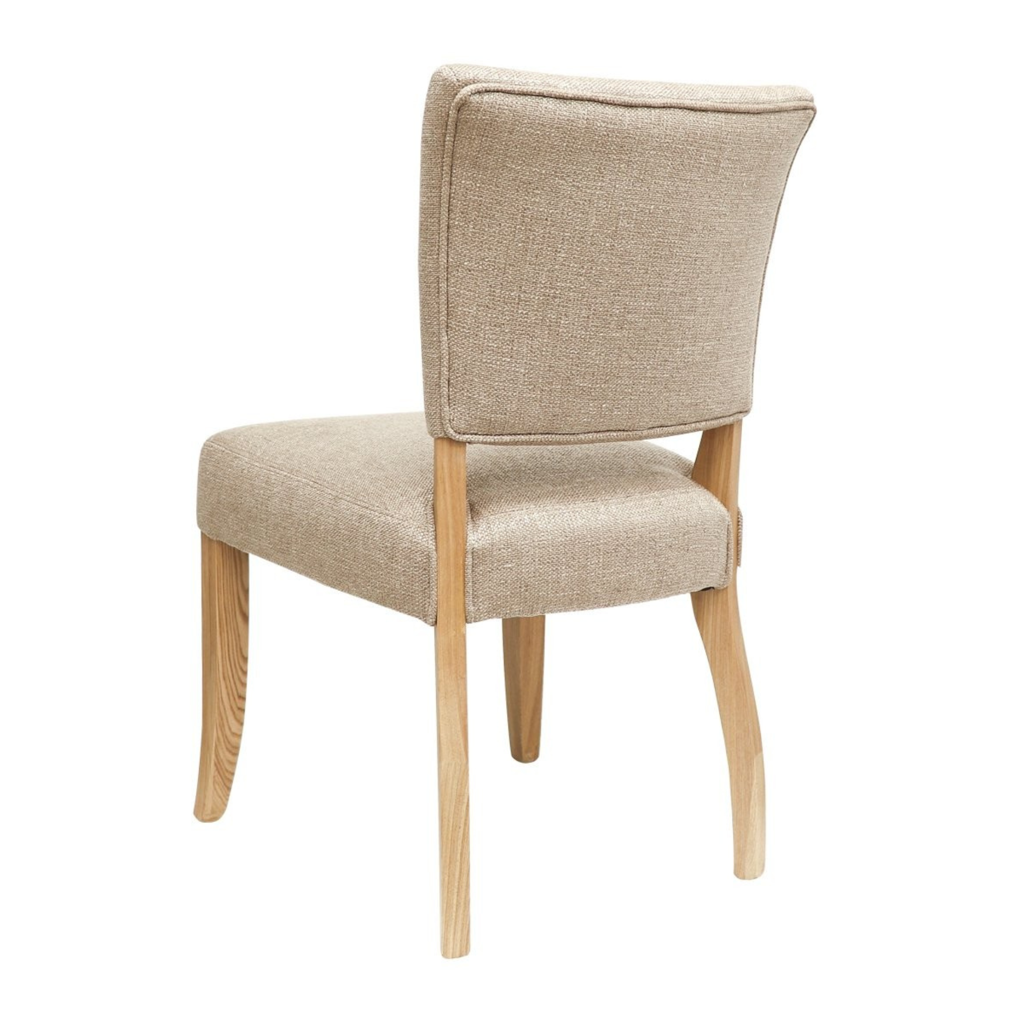 CHELSEA FABRIC DINING CHAIR | NATURAL