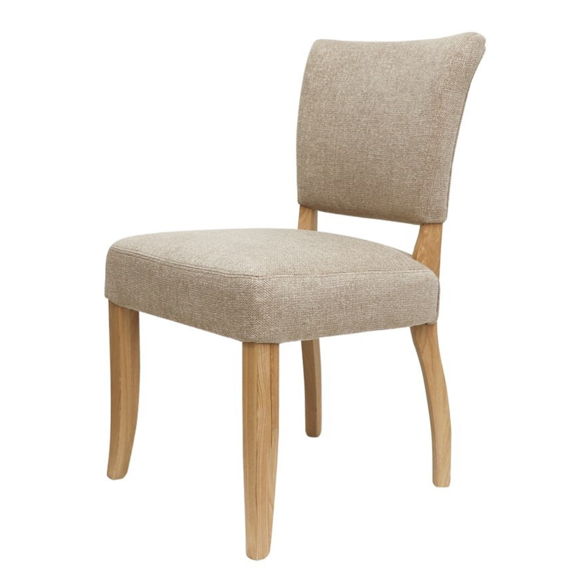 CHELSEA FABRIC DINING CHAIR | NATURAL