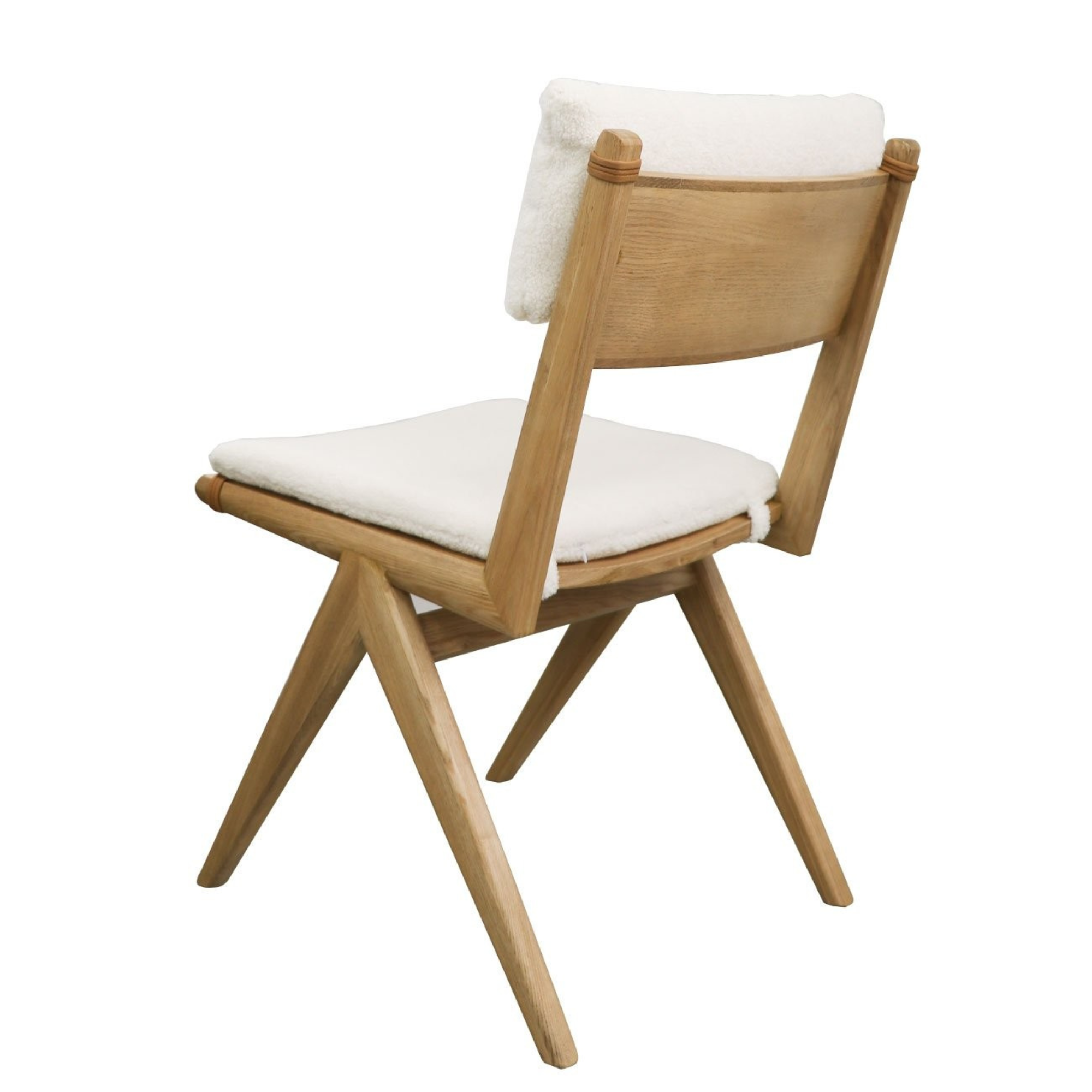 CORTEZ DINING CHAIR WITH REMOVABLE CUSHIONS | NATURAL