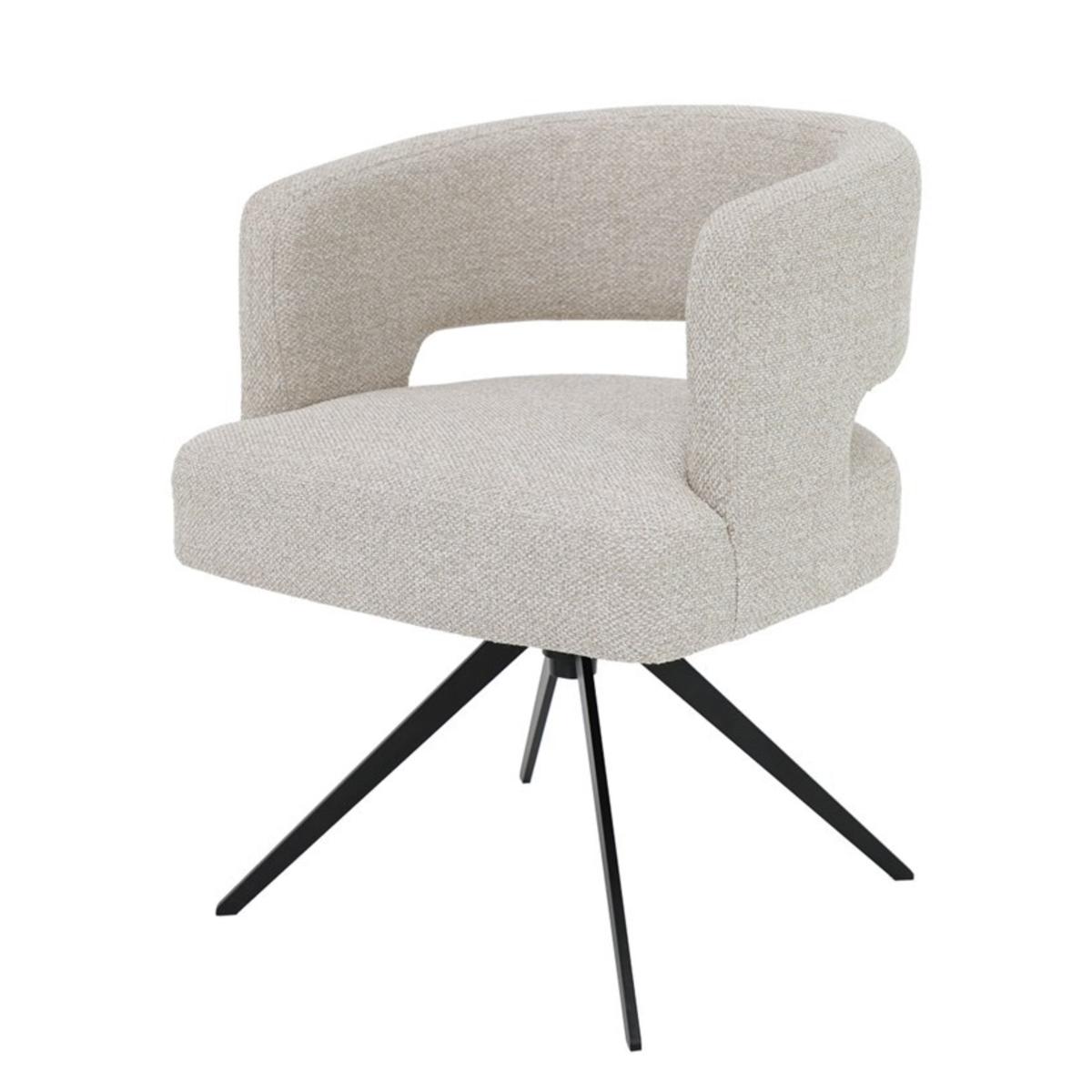 Cove Swivel Chair | Ivory