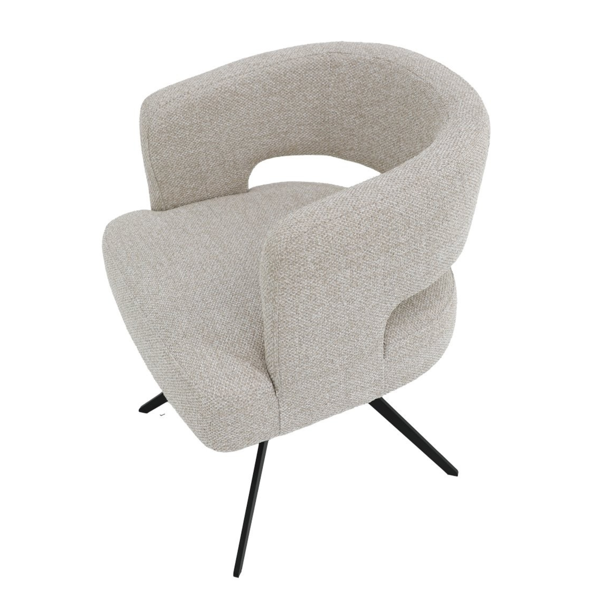 Cove Swivel Chair | Ivory