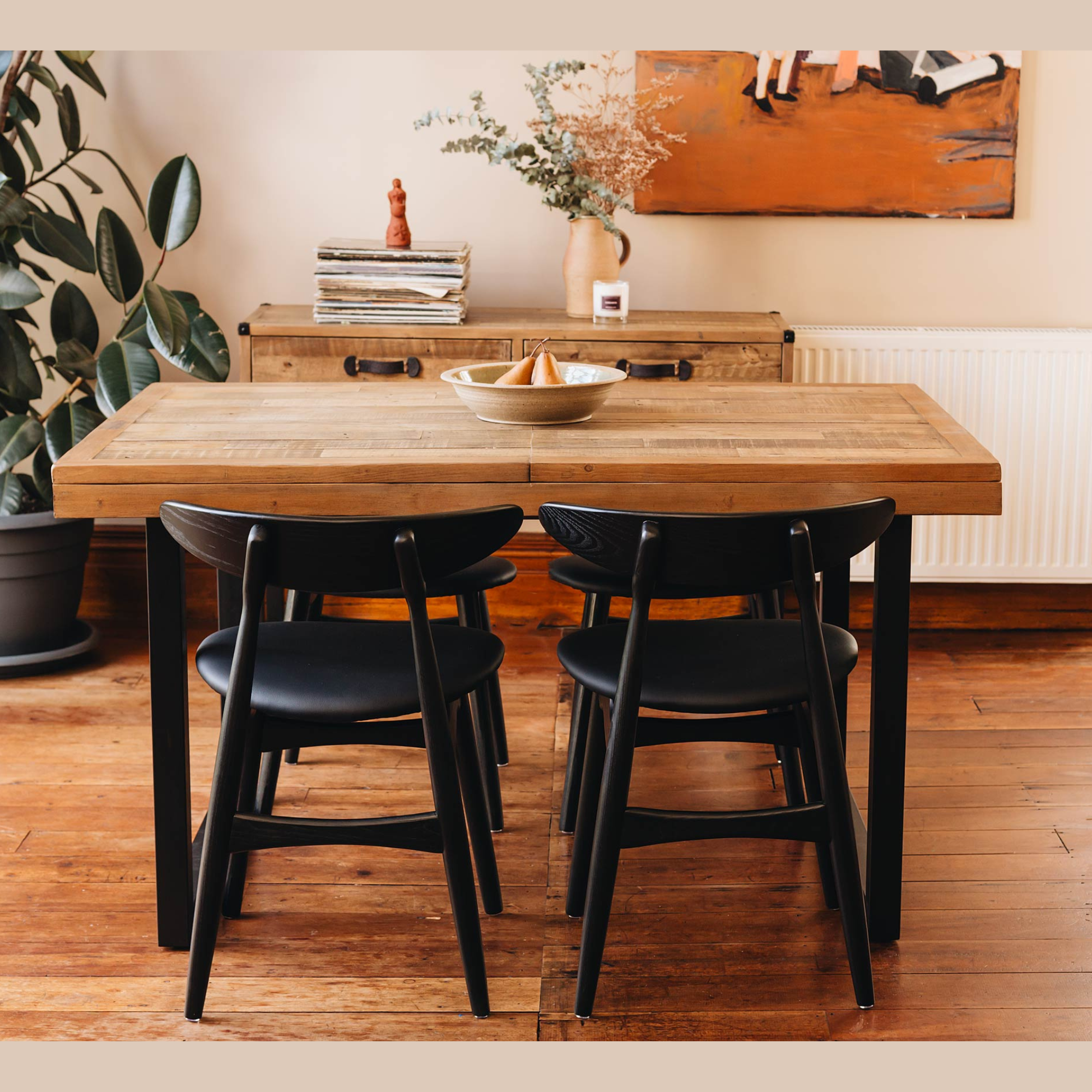 WOODENFORGE 1400 EXTENSION DINING TABLE