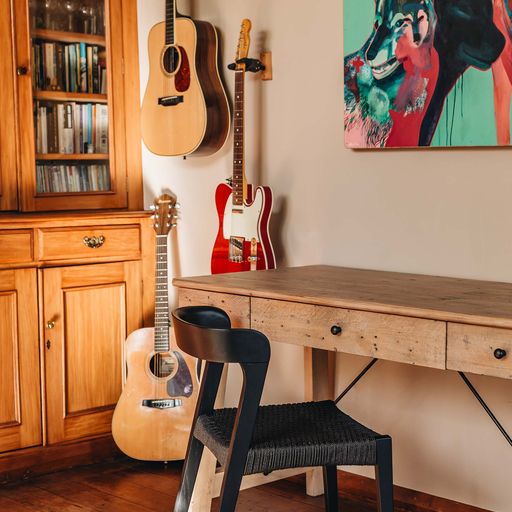 VIKTOR 3 DRAWER DESK | SOLID RECYCLED TIMBER