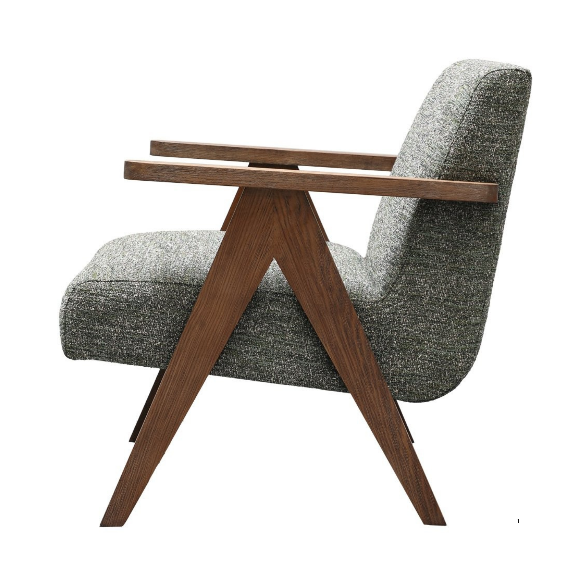 DRAPER ARMCHAIR - GREEN