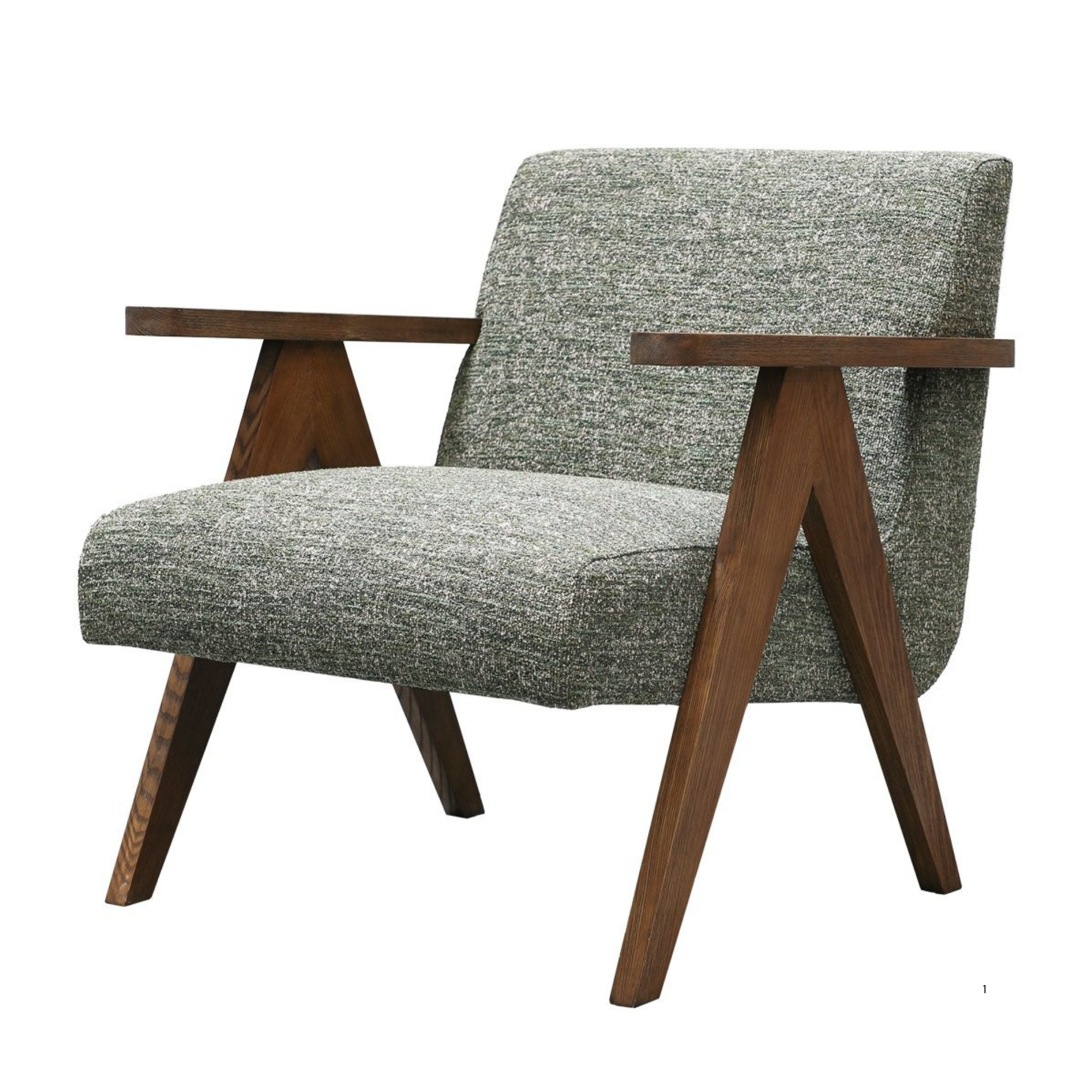 DRAPER ARMCHAIR - GREEN