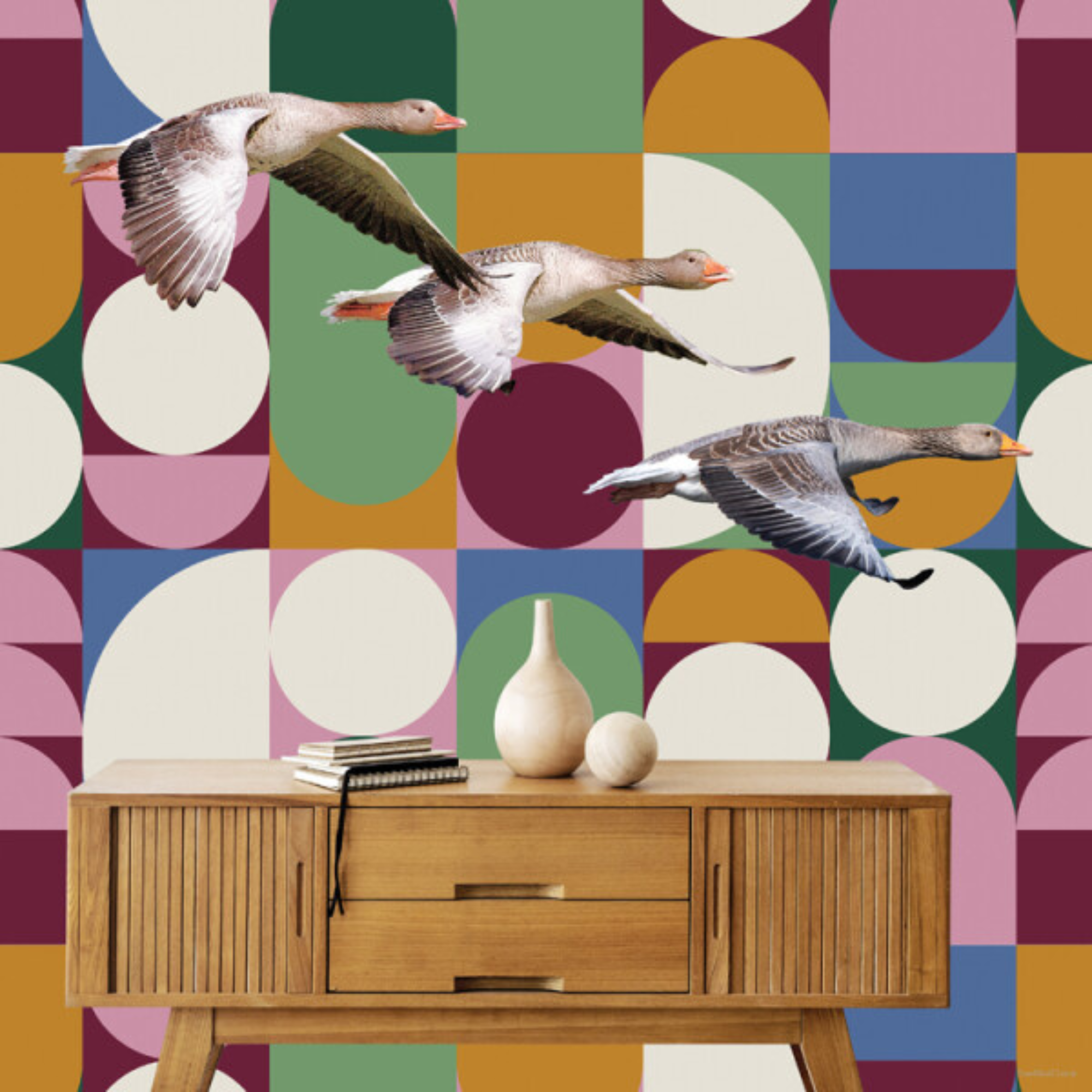 DUCKS ARE COMING BACK! | CANVAS STRETCHED READY TO HANG | SUE SKELLERN | NZ MADE
