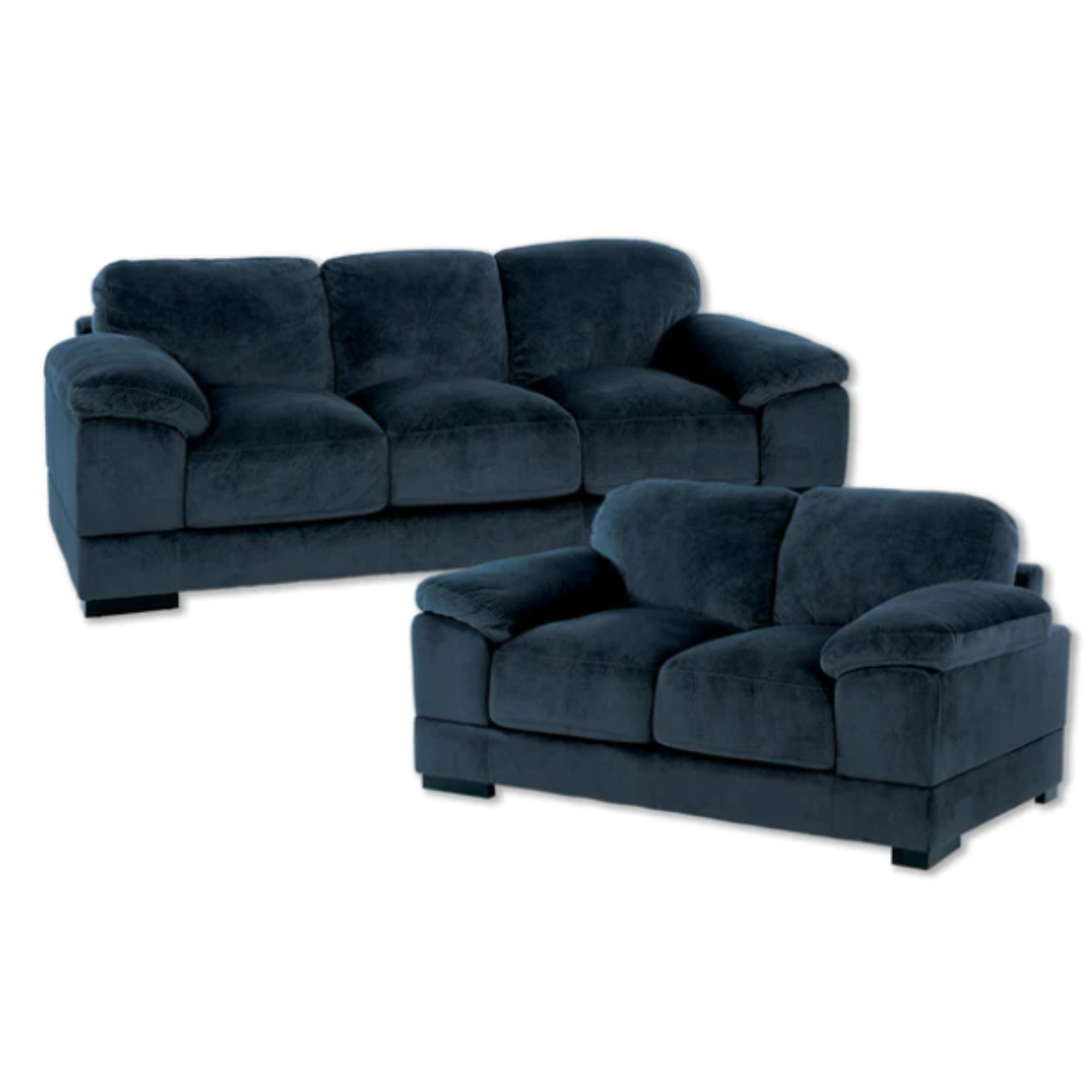EVOLUTION 3 + 2 SEATER LOUNGE SUITE | MIDNIGHT