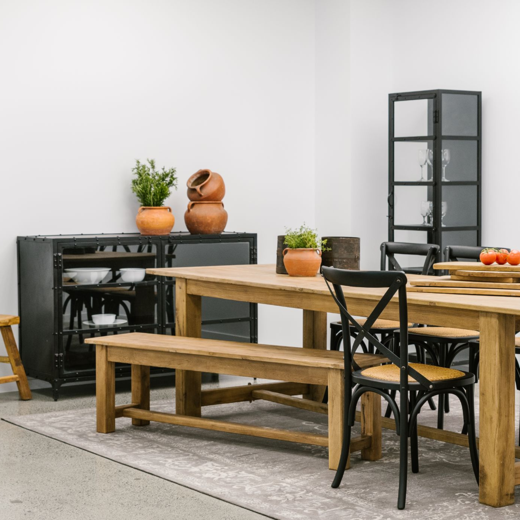 FARMHOUSE ELM BENCH SEAT - 4 SIZES