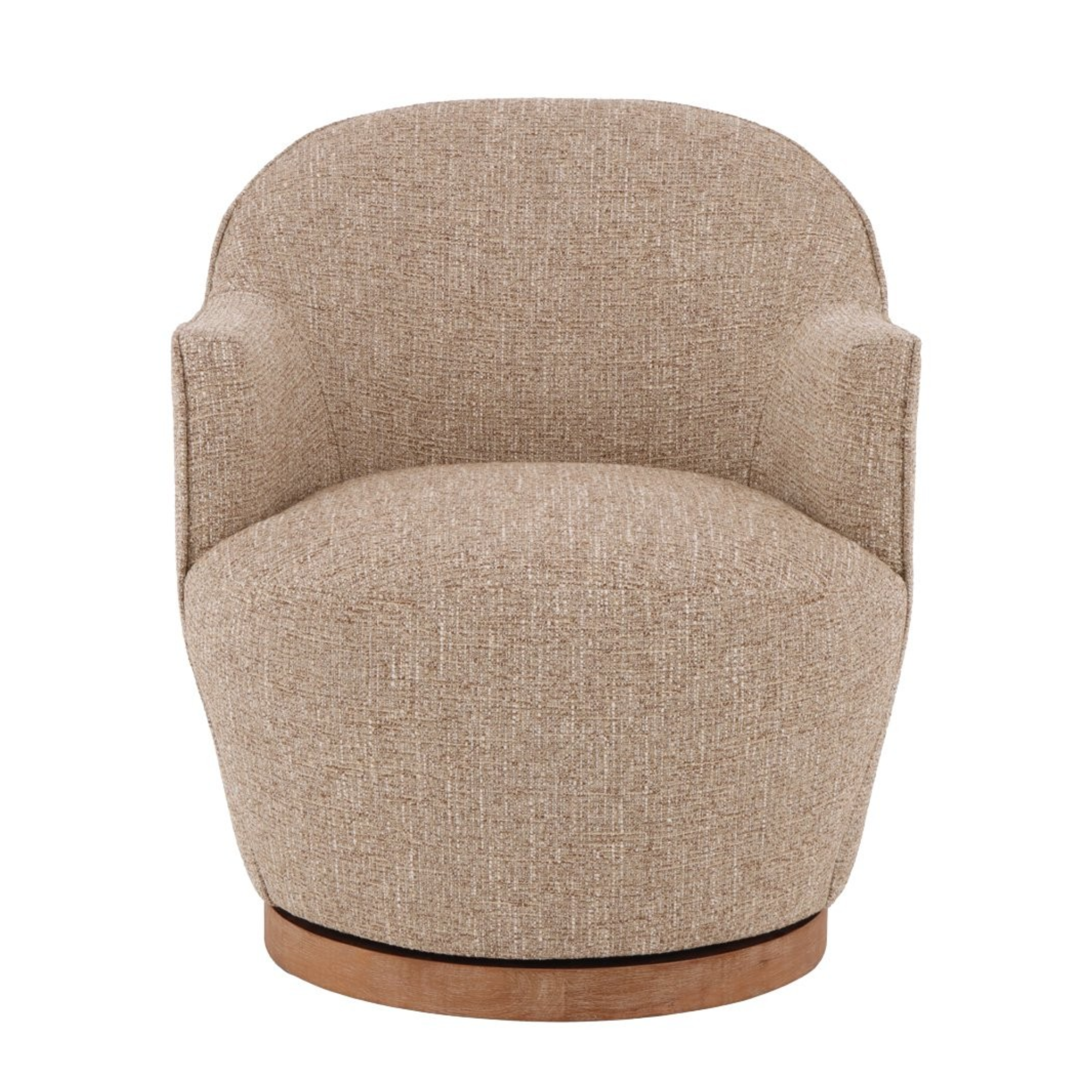 Ferguson Swivel Chair | Caramel