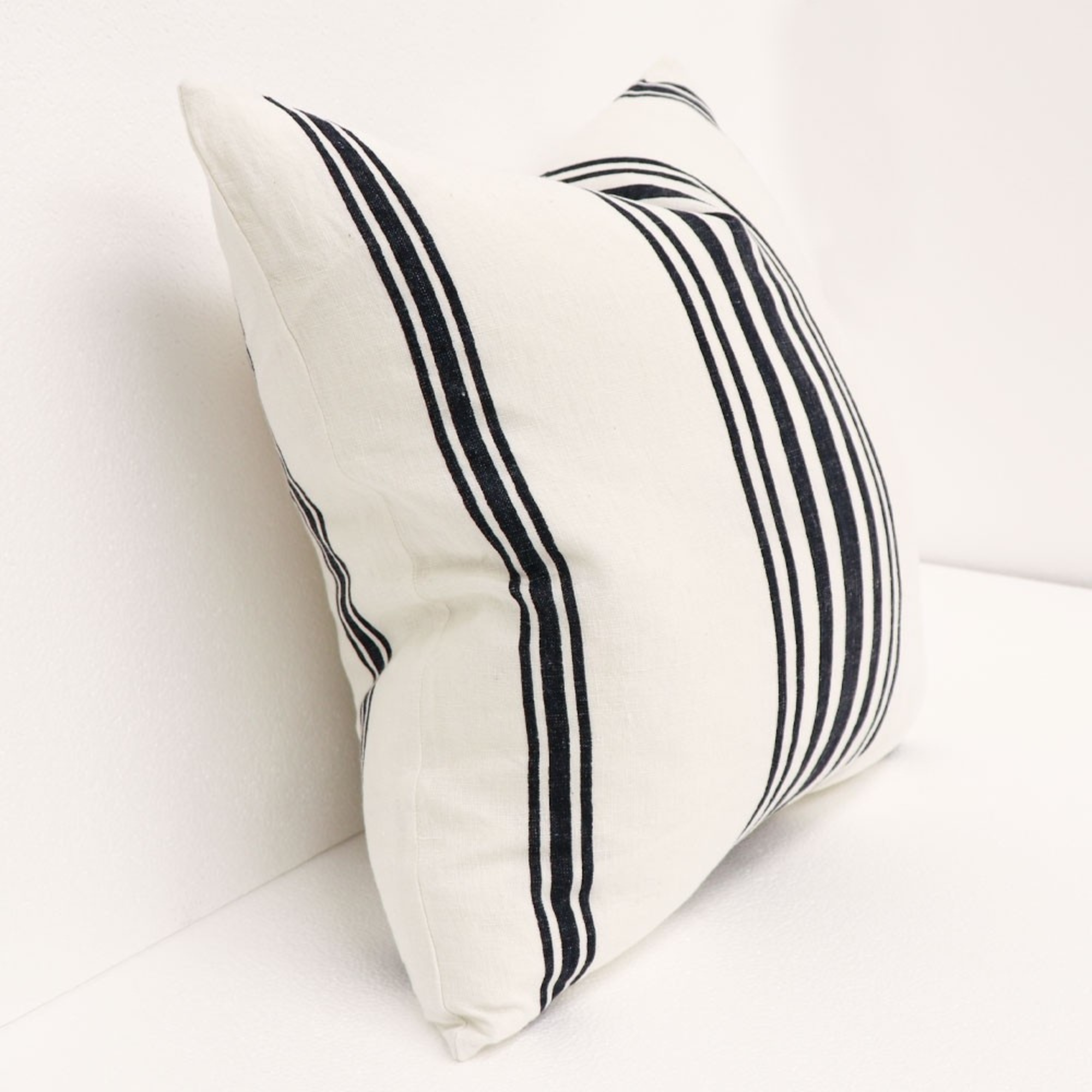 FREYA CUSHION | INDIGO STRIPE