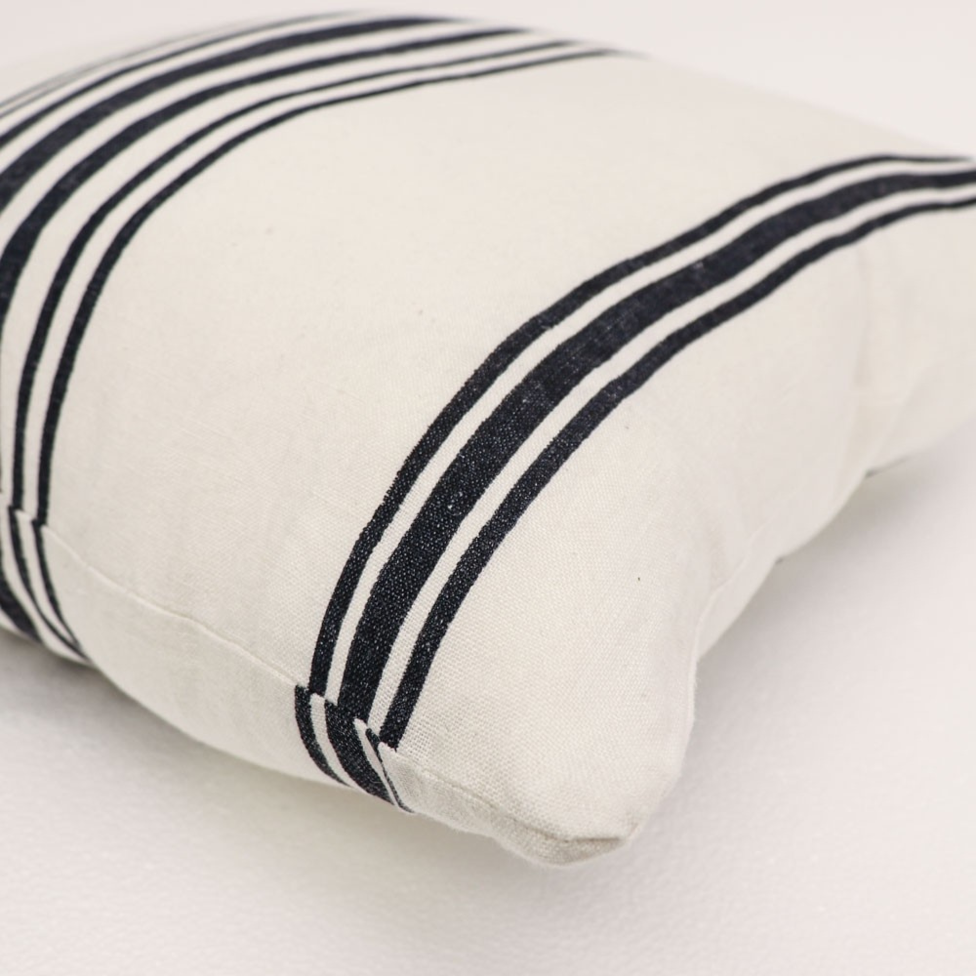 FREYA CUSHION | INDIGO STRIPE