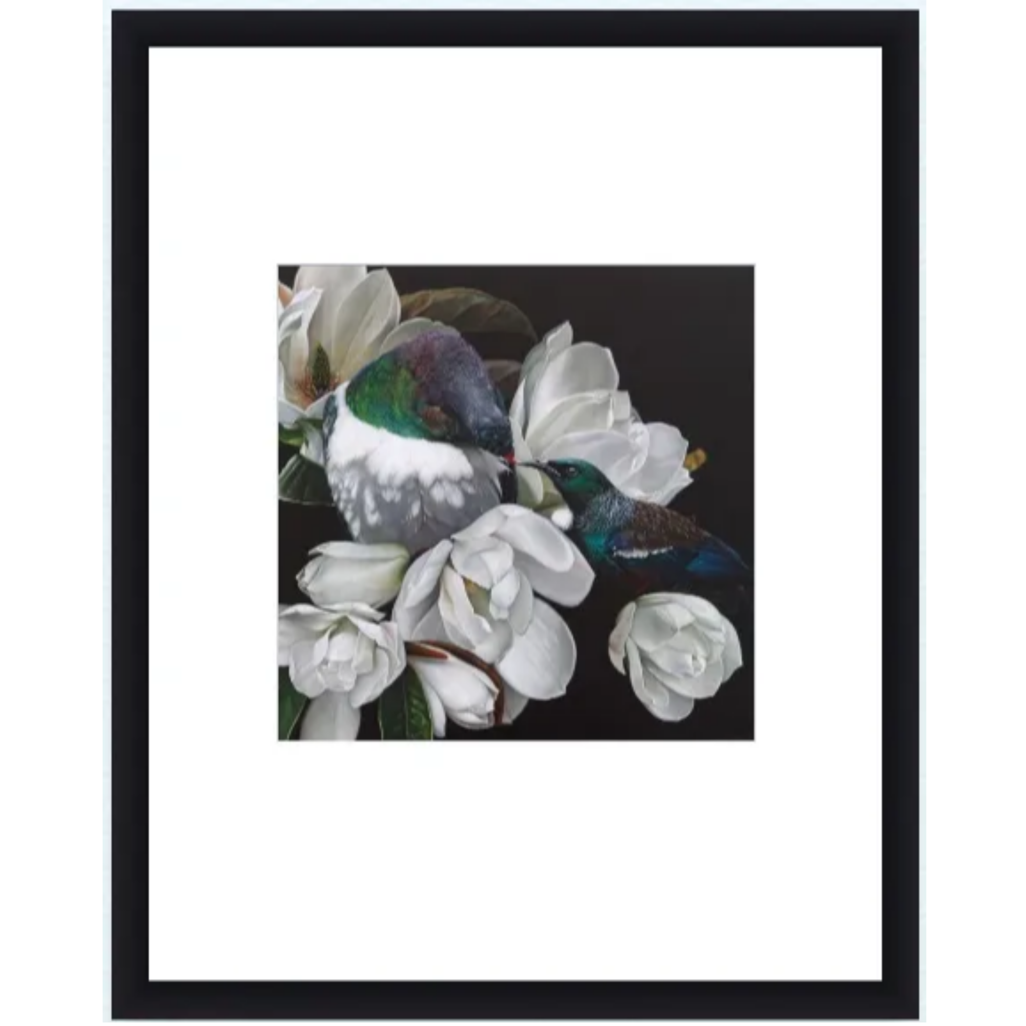 HARMONY | CONTEMPORARY FRAME WITH GLASS | JANE CRISP | NZ MADE