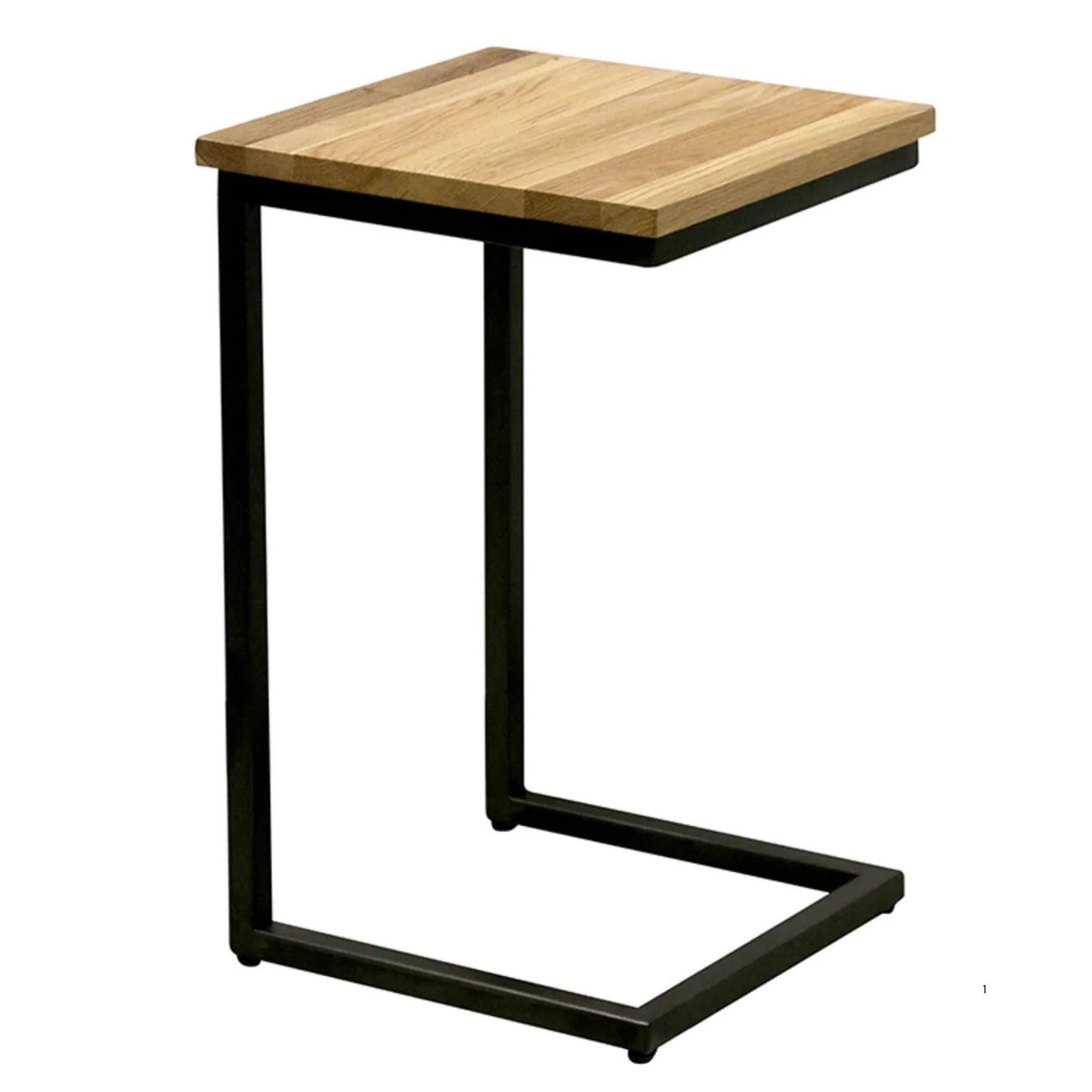 HARVEY SIDE TABLE | OAK & METAL