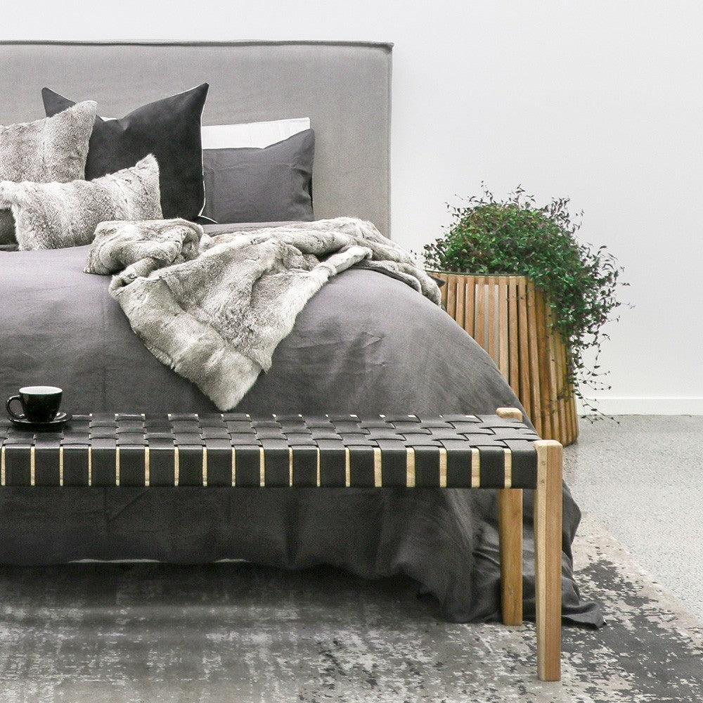 KEELY DOUBLE/ QUEEN HEADBOARD | SEVERAL LINEN COLOURS