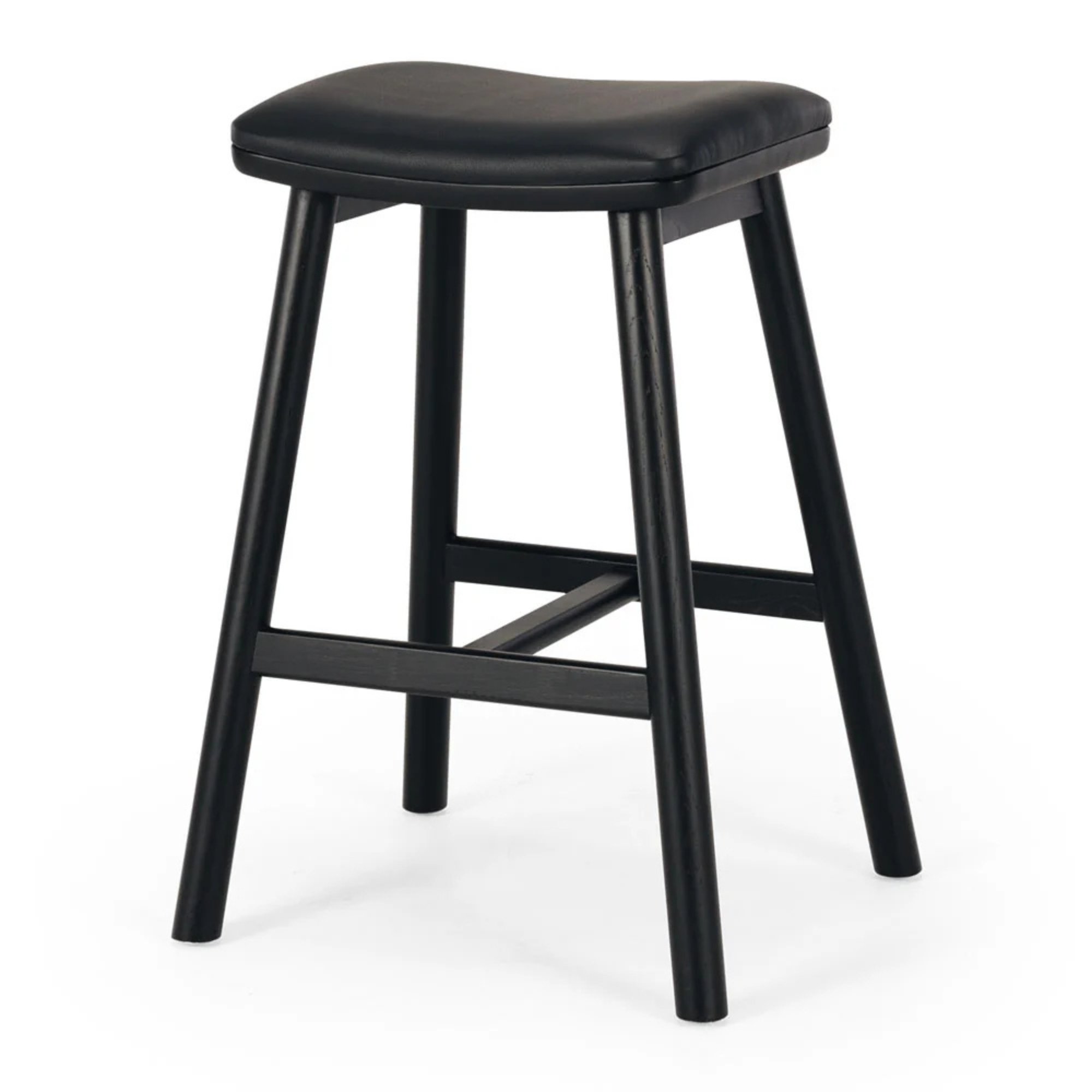 HUE OAK BARSTOOL | BLACK