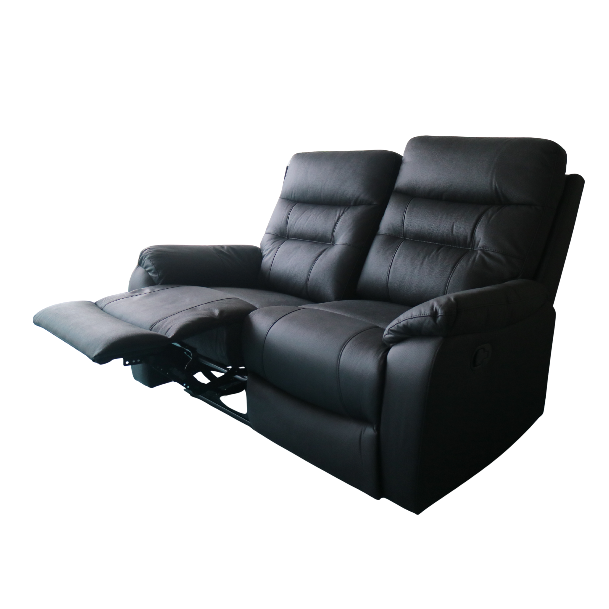JACKSON RECLINING 2 SEATER SOFA | CHARCOAL