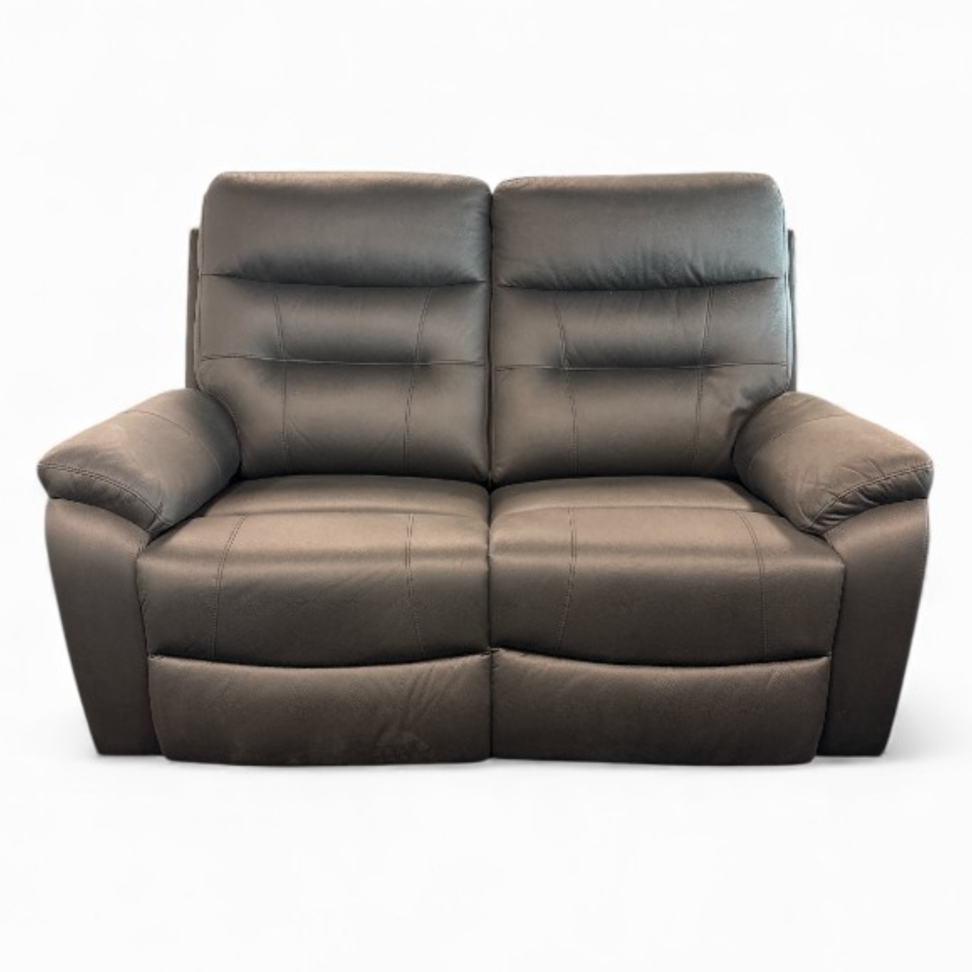 JACKSON RECLINING 2 SEATER SOFA | CHOCOLATE